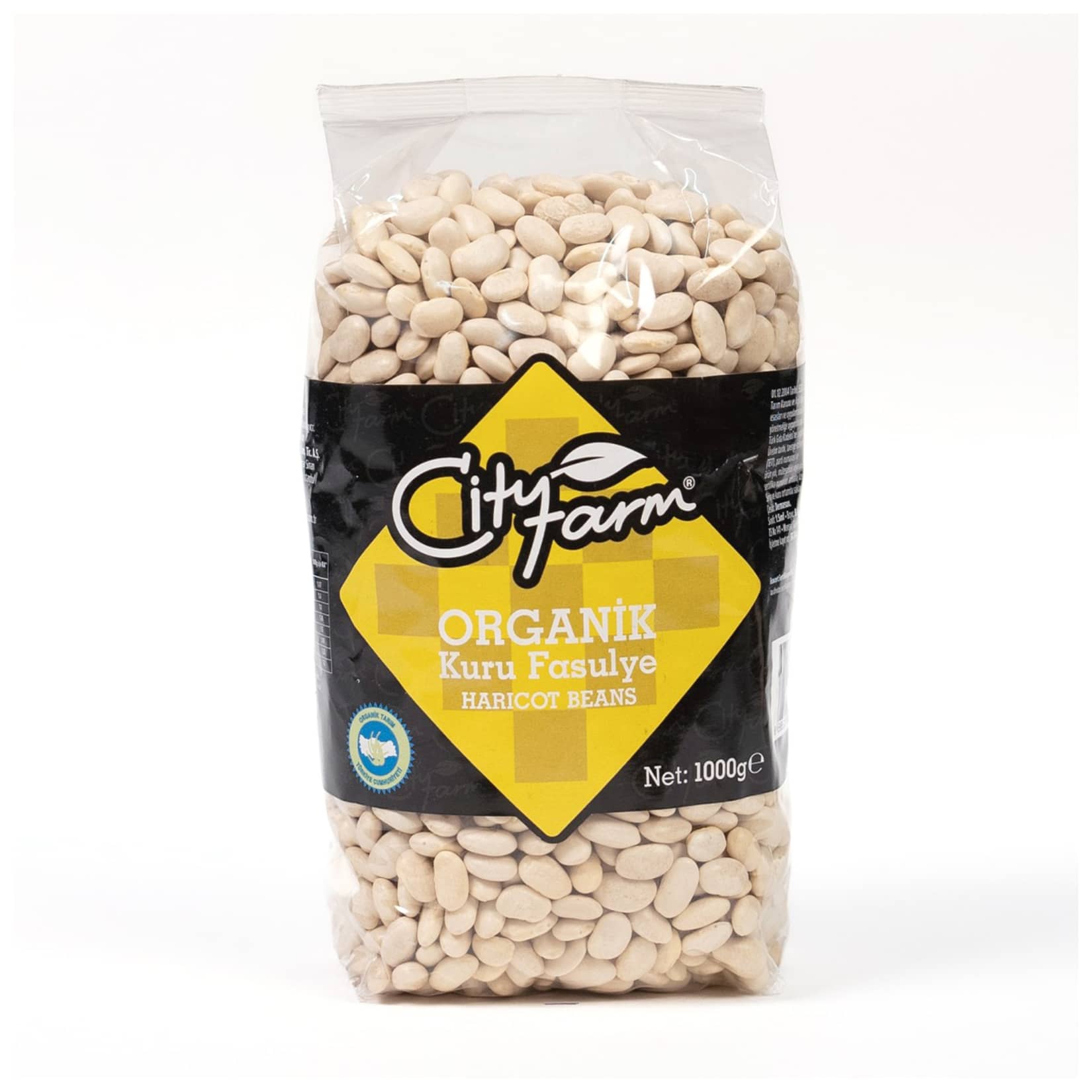 Cityfarm Organik Kuru Fasulye 1 Kg