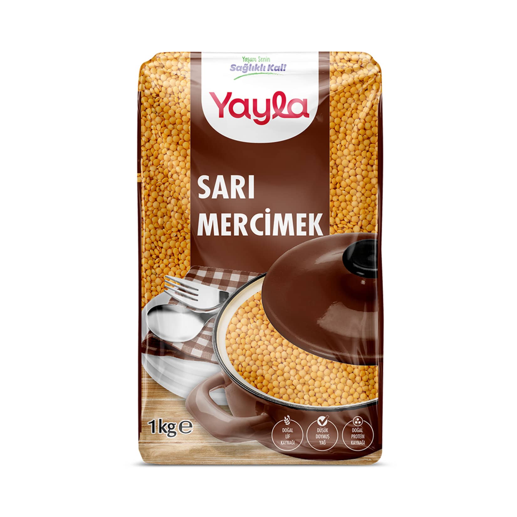 Yayla Sarı Mercimek 1 kg