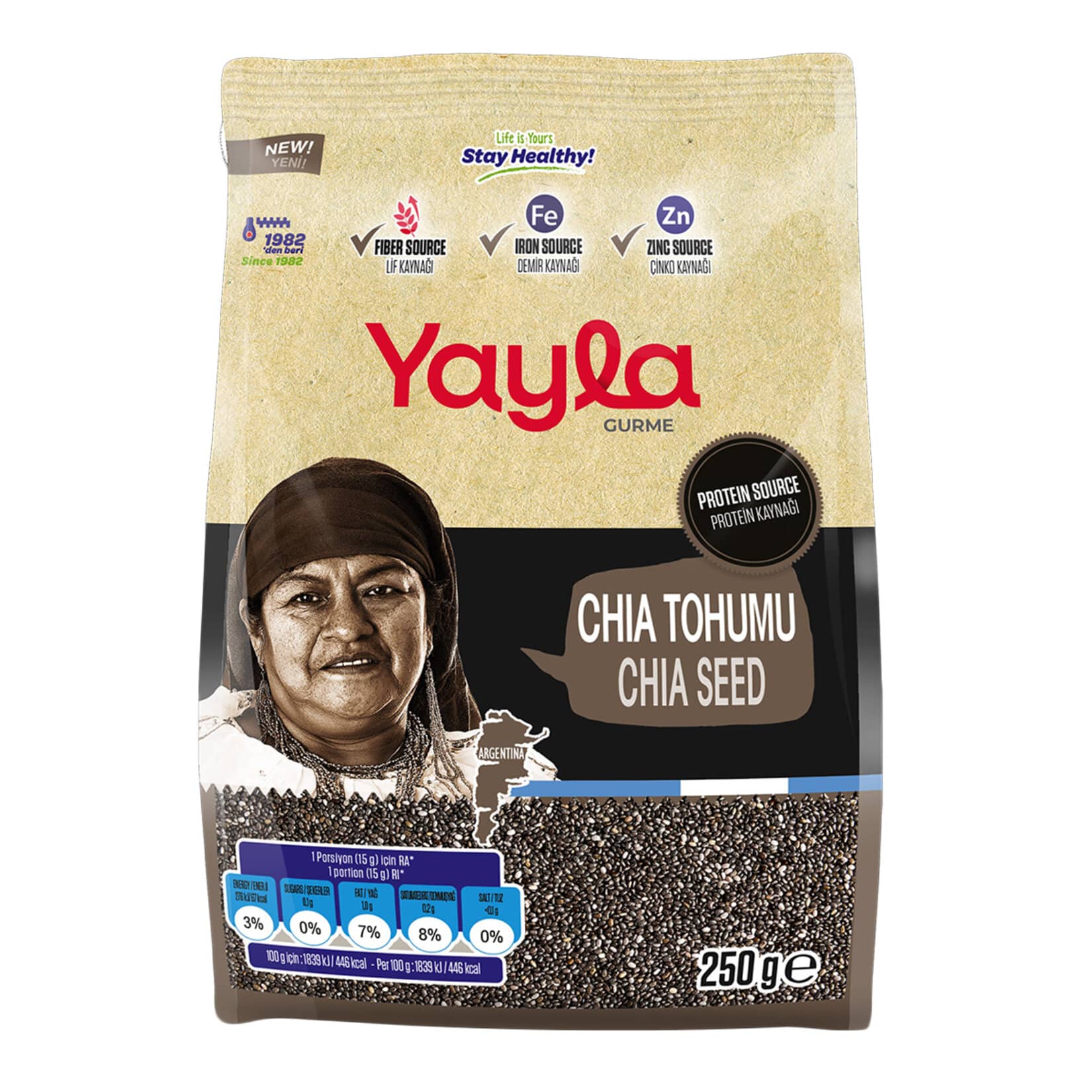 Yayla Gurme Chia Tohumu 250 g