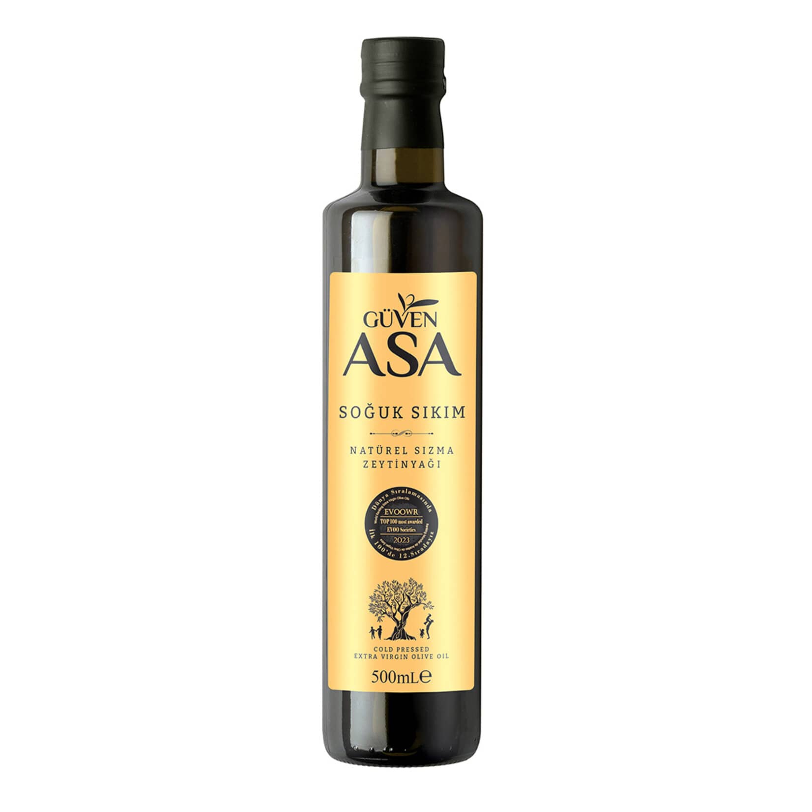 Güven Asa Soğuk Sıkım Natürel Sızma Zeytinyağı 500 Ml