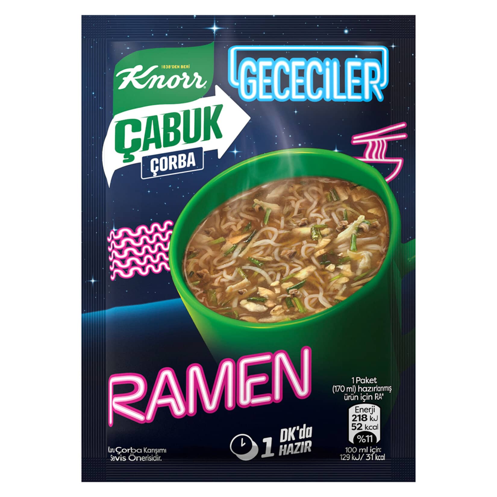 Knorr Çabuk Çorba Ramen 17 g