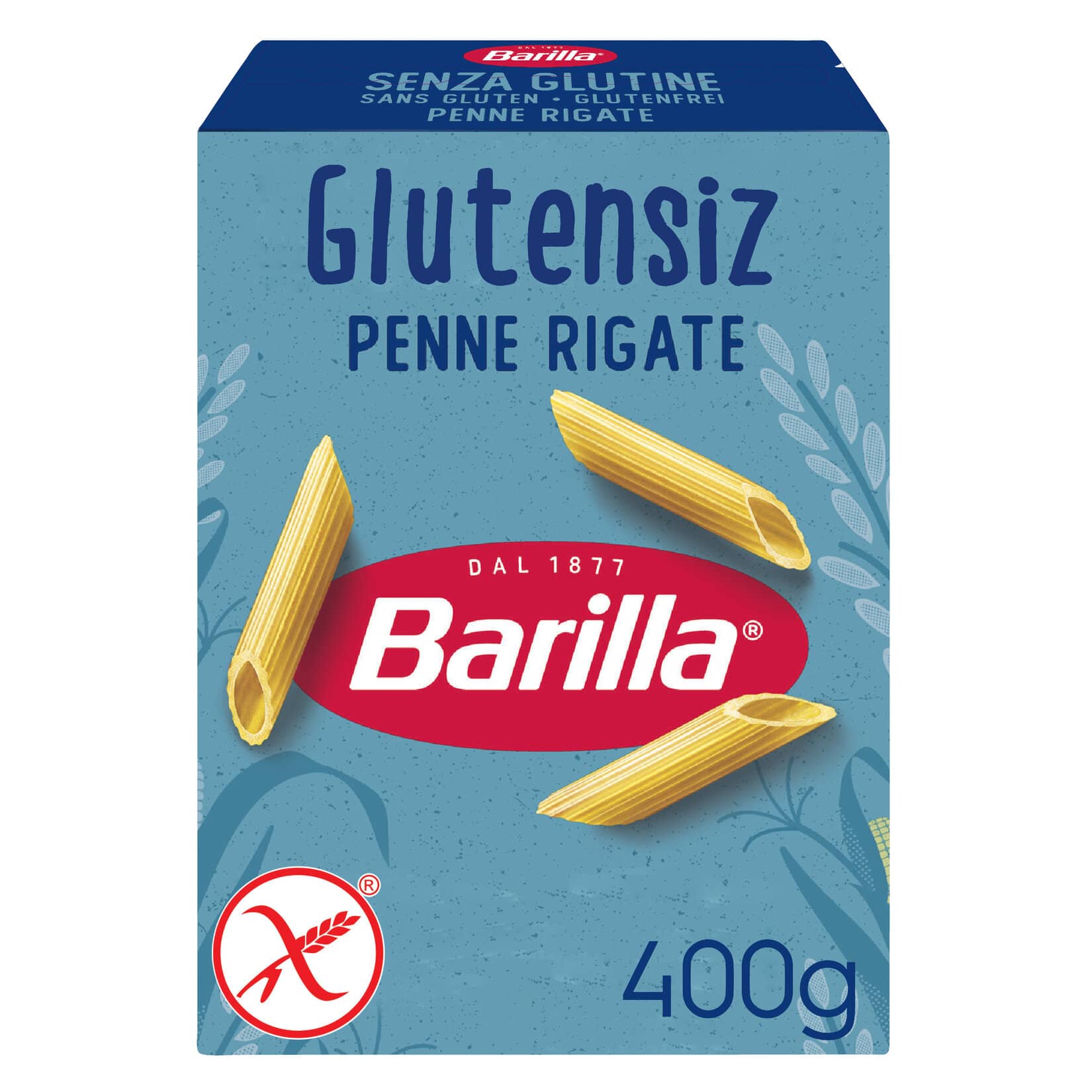 Barilla Glutensiz Penne Rigate (Kalem) Makarna 400 g