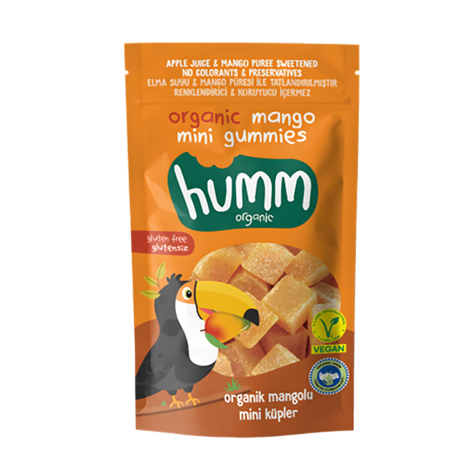 Humm Organic Mangolu Meyve Küpü 30 G
