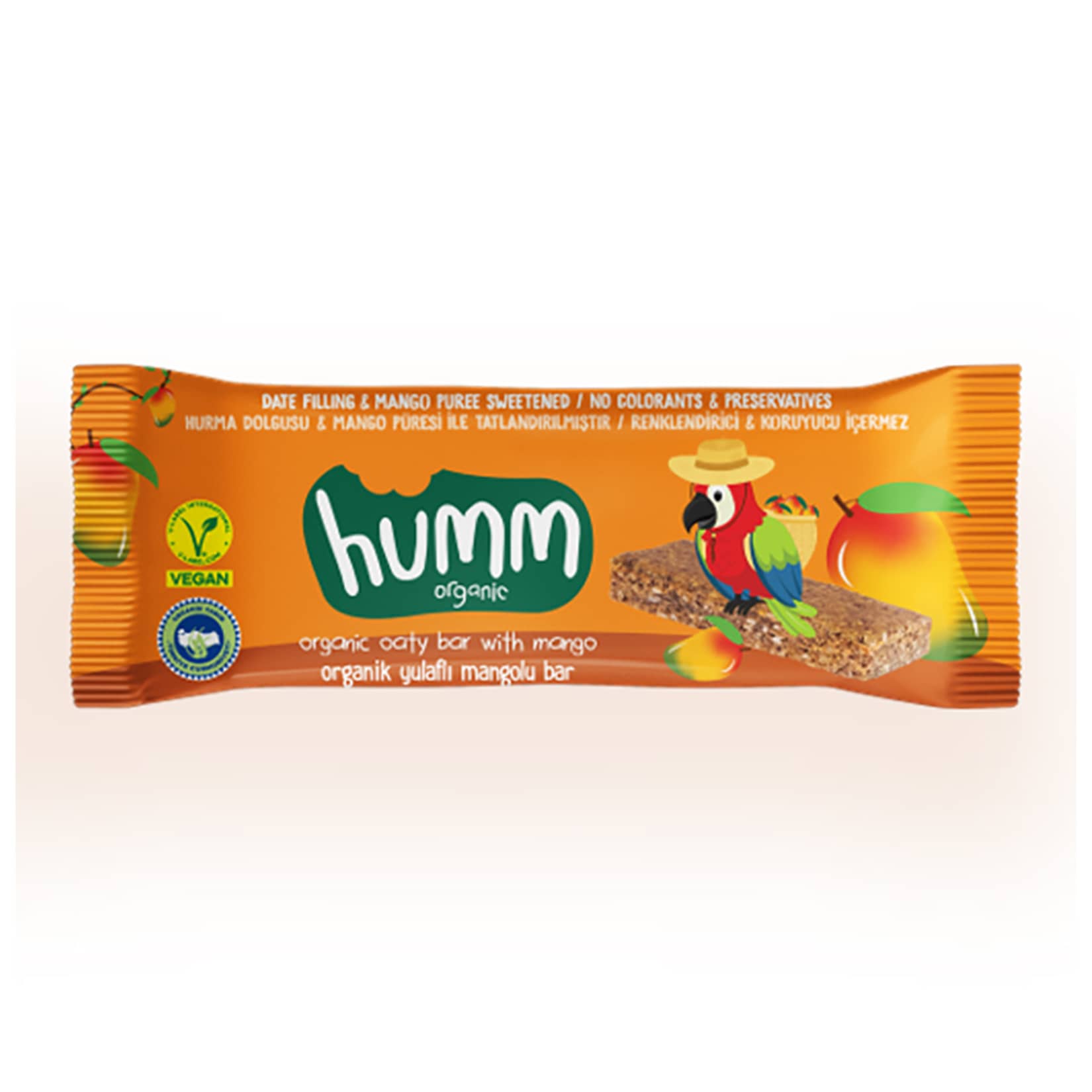 Humm Organic Yulaflı Mangolu Bar 27 G
