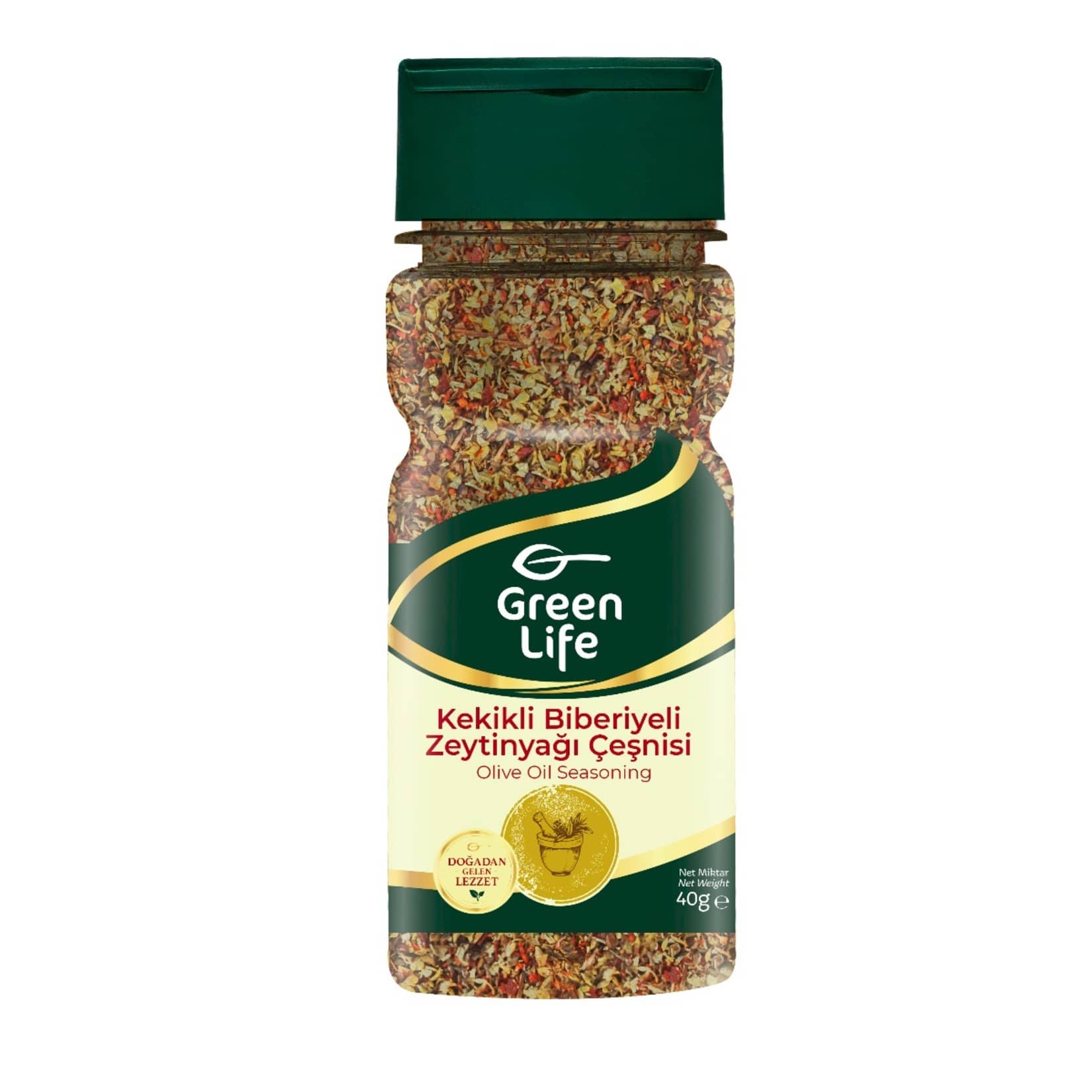 Green Life Kekikli Biberiyeli Zeytinyağı Çeşnisi 40 G