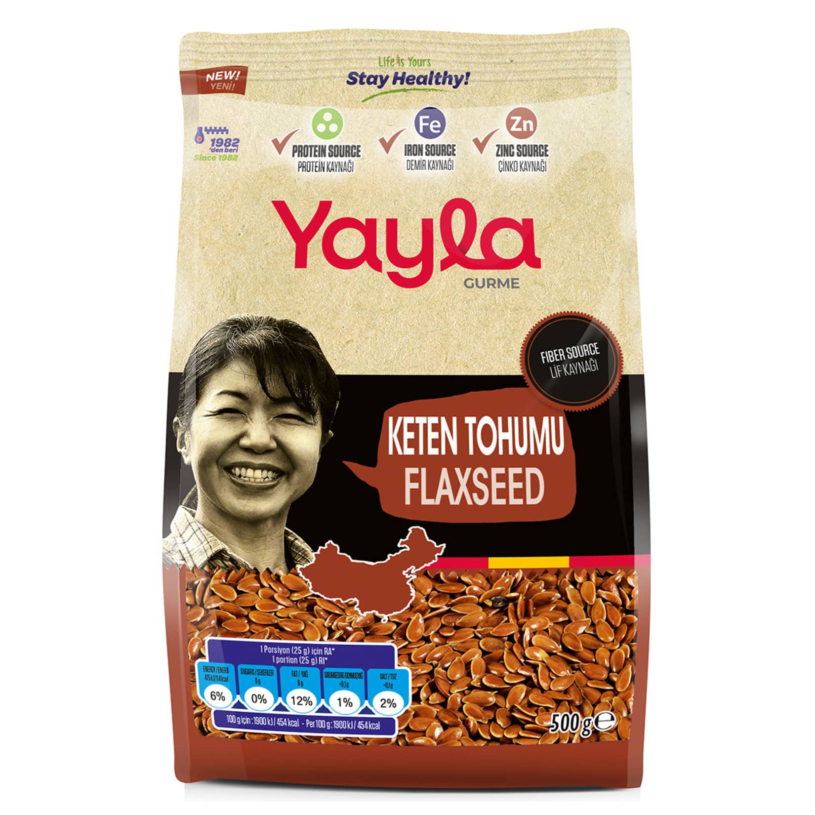Yayla Gurme Keten Tohumu 500 g