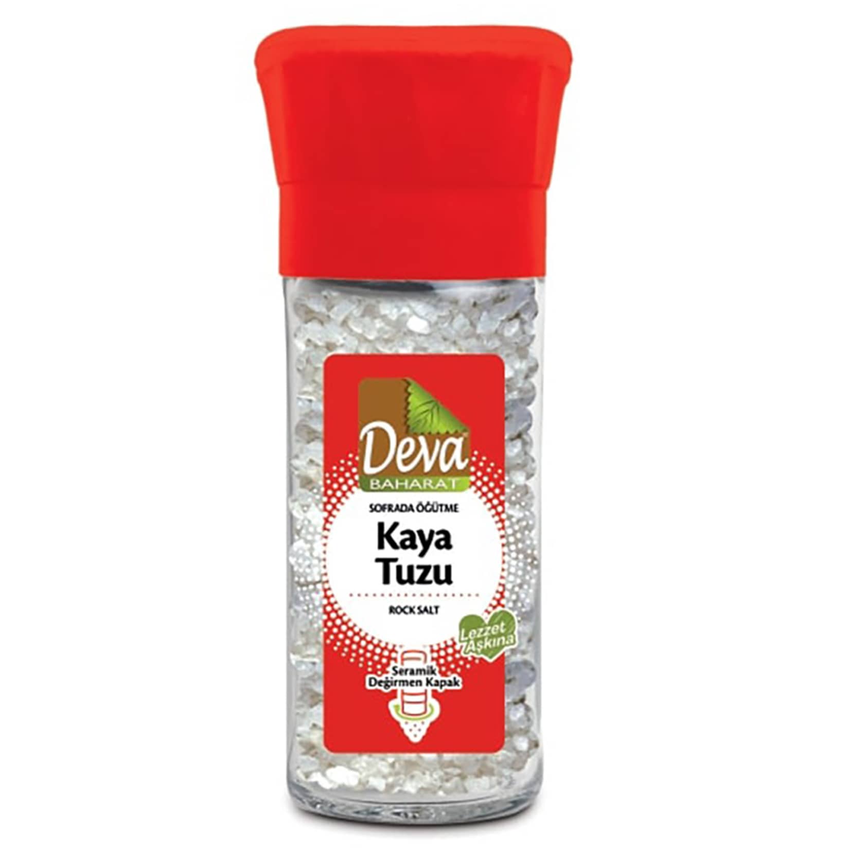 Deva Kaya Tuzu Değirmen Kapak 115 g