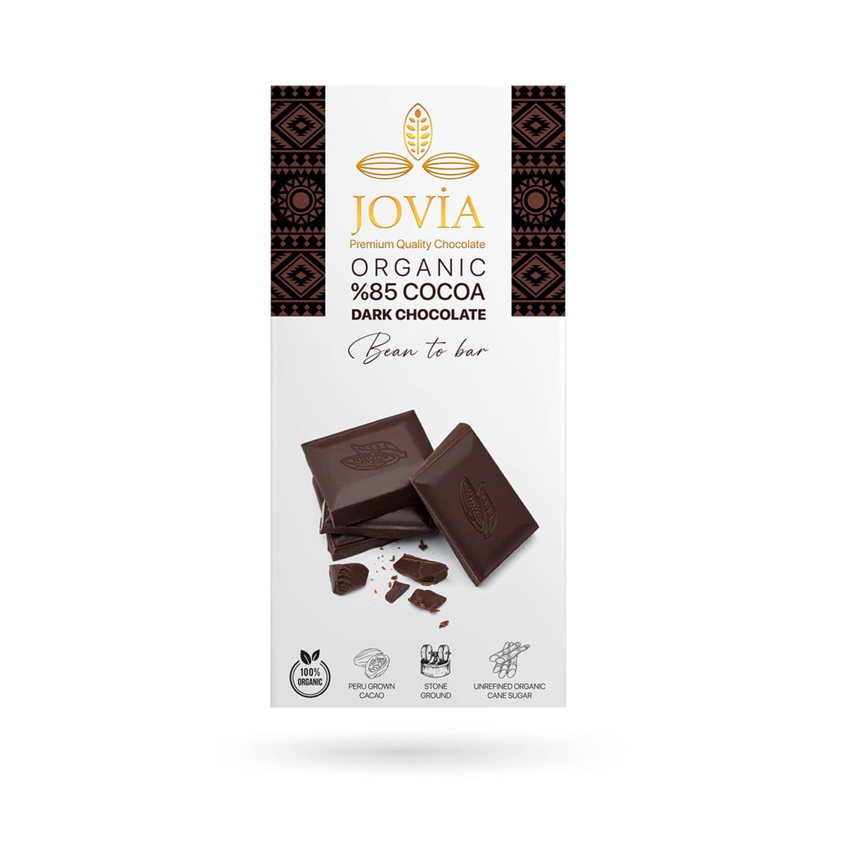 Jovia Organıc %85 Cocoa Dark Çikolata 85 G