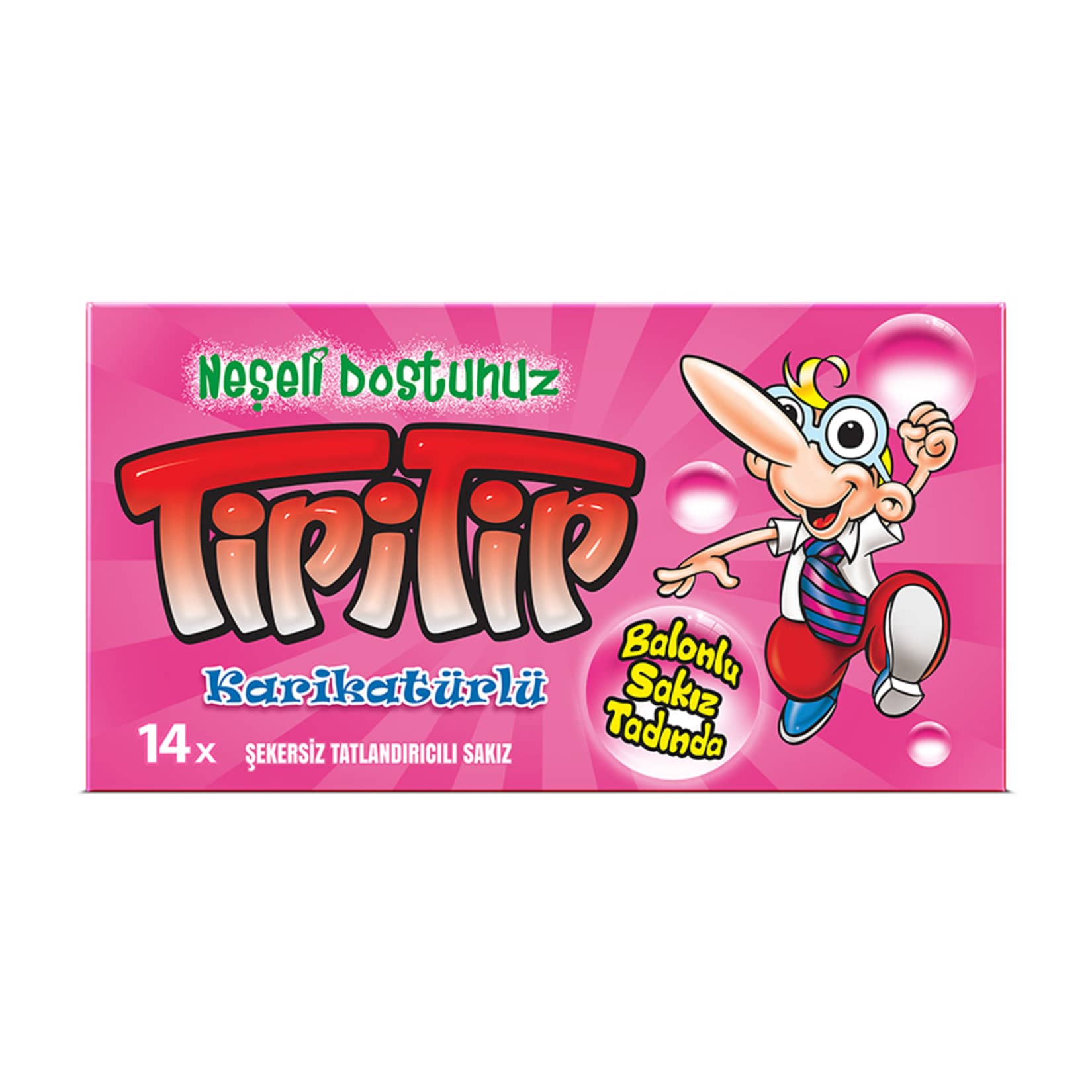 Tipitip Karışık Meyve Ve Mentol Aromalı Sakız 27 g