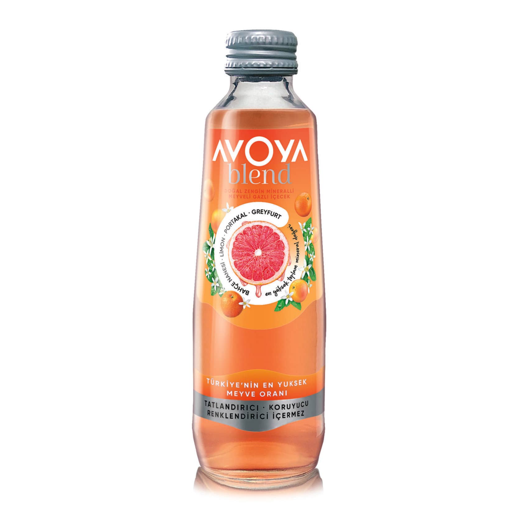 Avoya Blend Greyfurt & Portakal Meyveli Maden Suyu 250 Ml