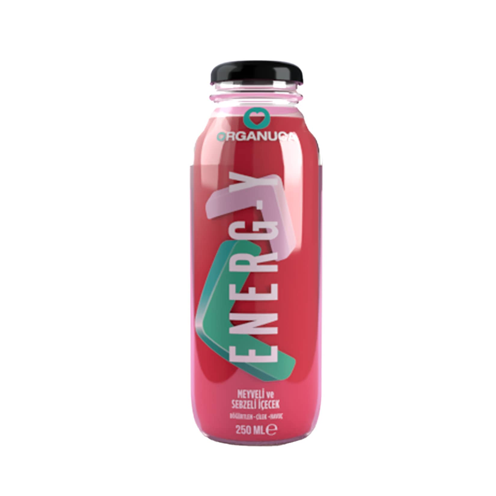 Organuca Meyve Sebze İçecek Böğürtlen Çilek Havuç 250 Ml