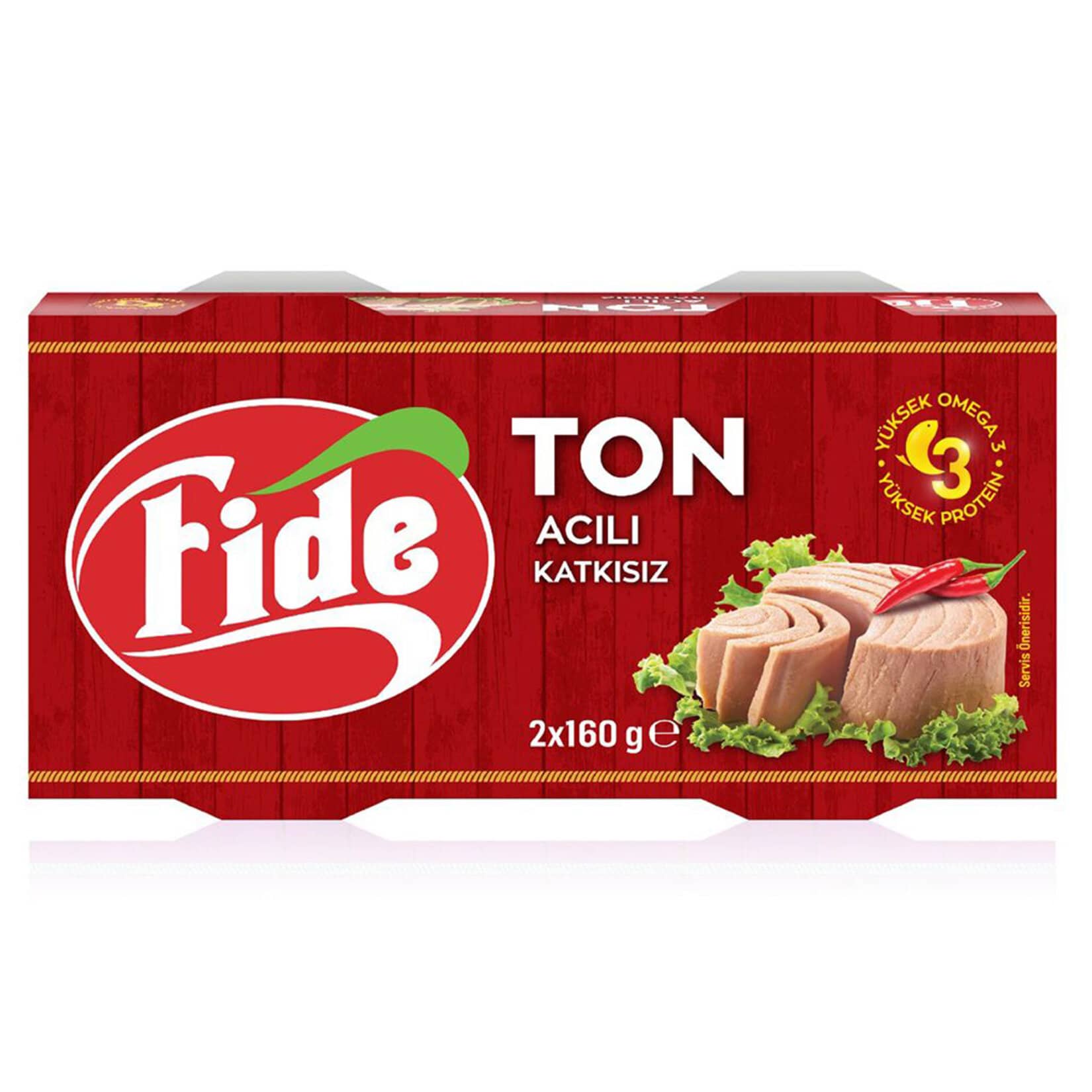 Fide Acılı Ton Balığı 2 x 160 g