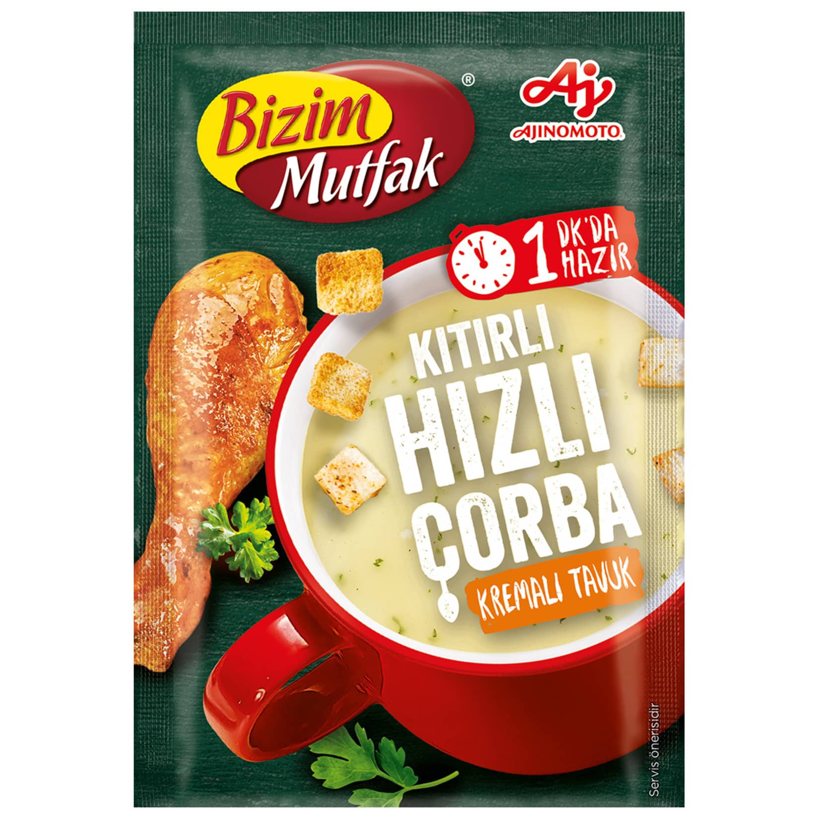 Bizim Mutfak Kıtırlı Hızlı Çorba Kremalı Tavuk 15 g