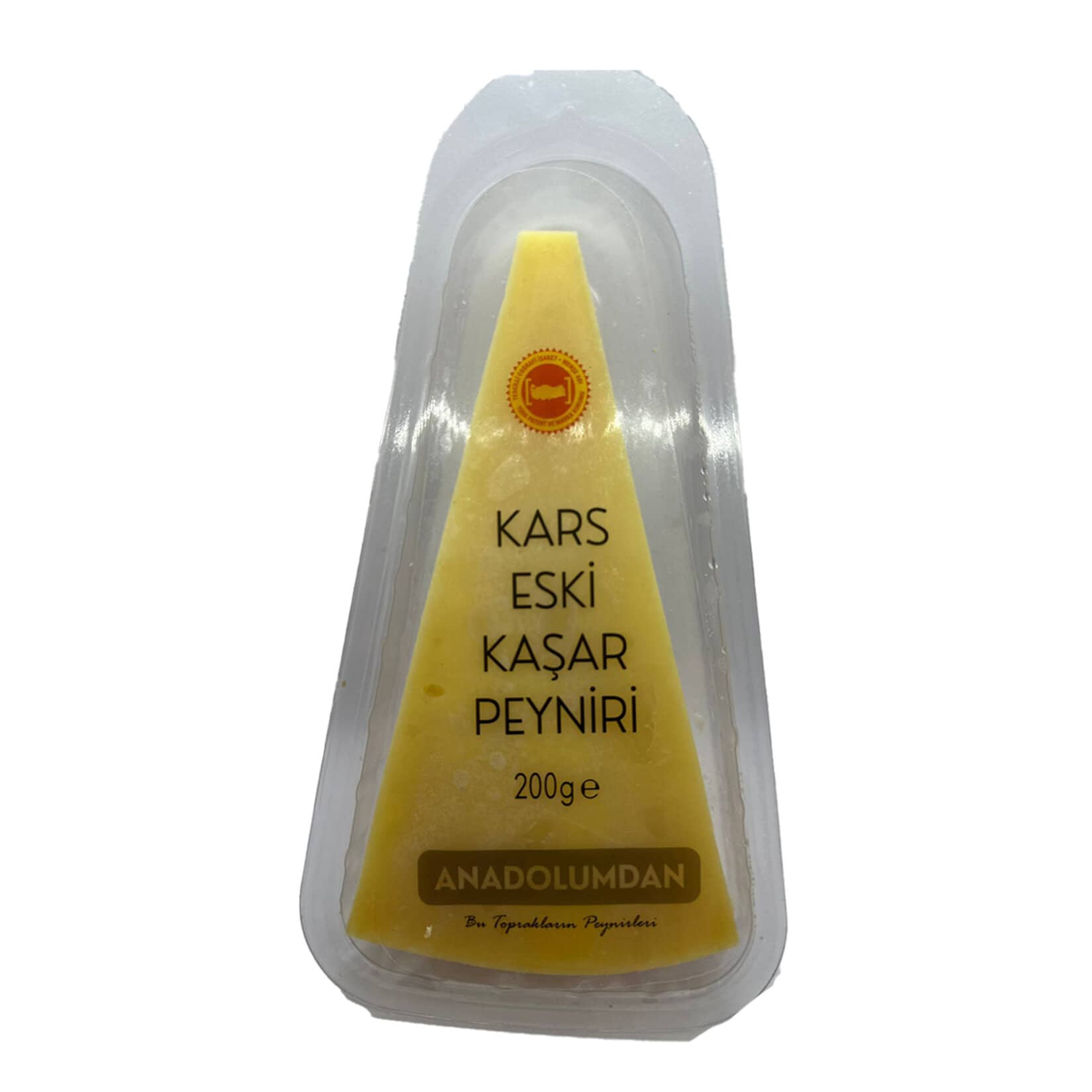 Anadolumdan Olgunlaşmış Kars Eski Kaşar Peyniri 200 G