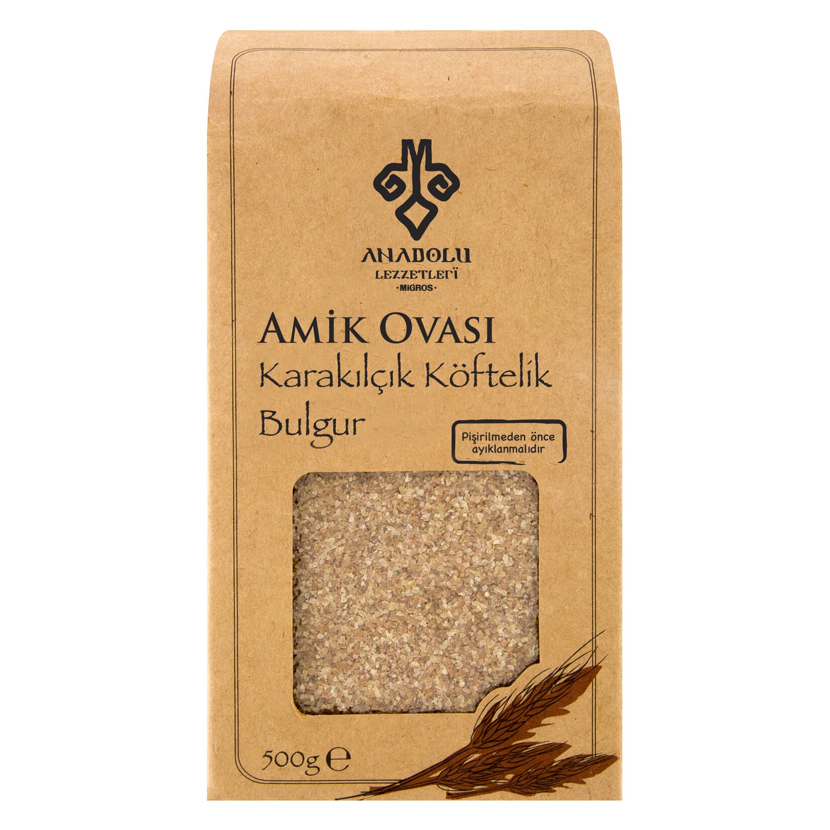 Anadolu Lezzetleri Karakılçık Köftelik Bulgur 500 G