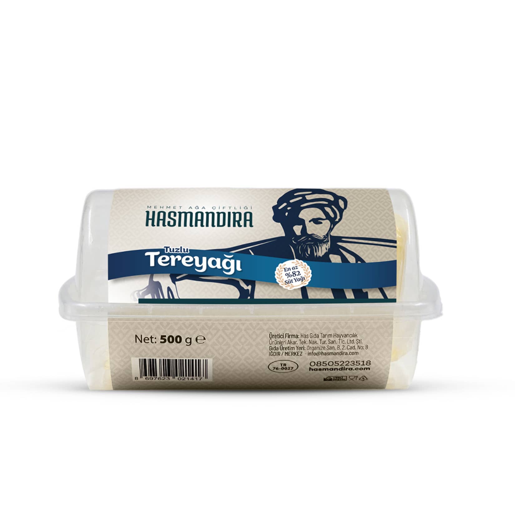 Hasmandıra Geleneksel Tereyağı 500 G