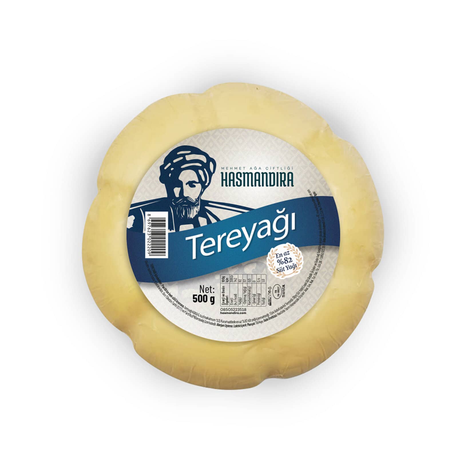 Hasmandıra Tereyağ Topak 500 G