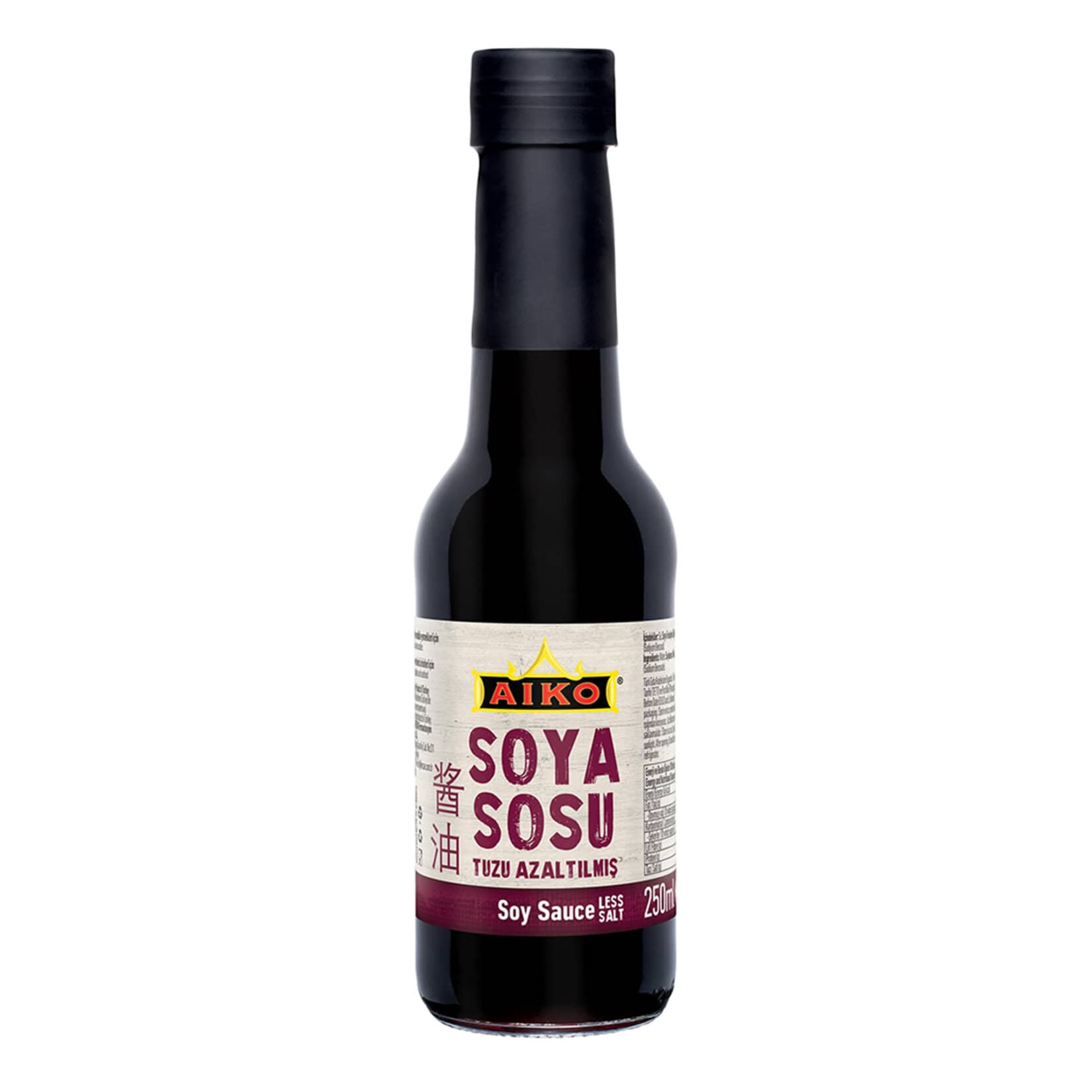 Aiko Tuzu Azaltılmış Soya Sosu 250 Ml