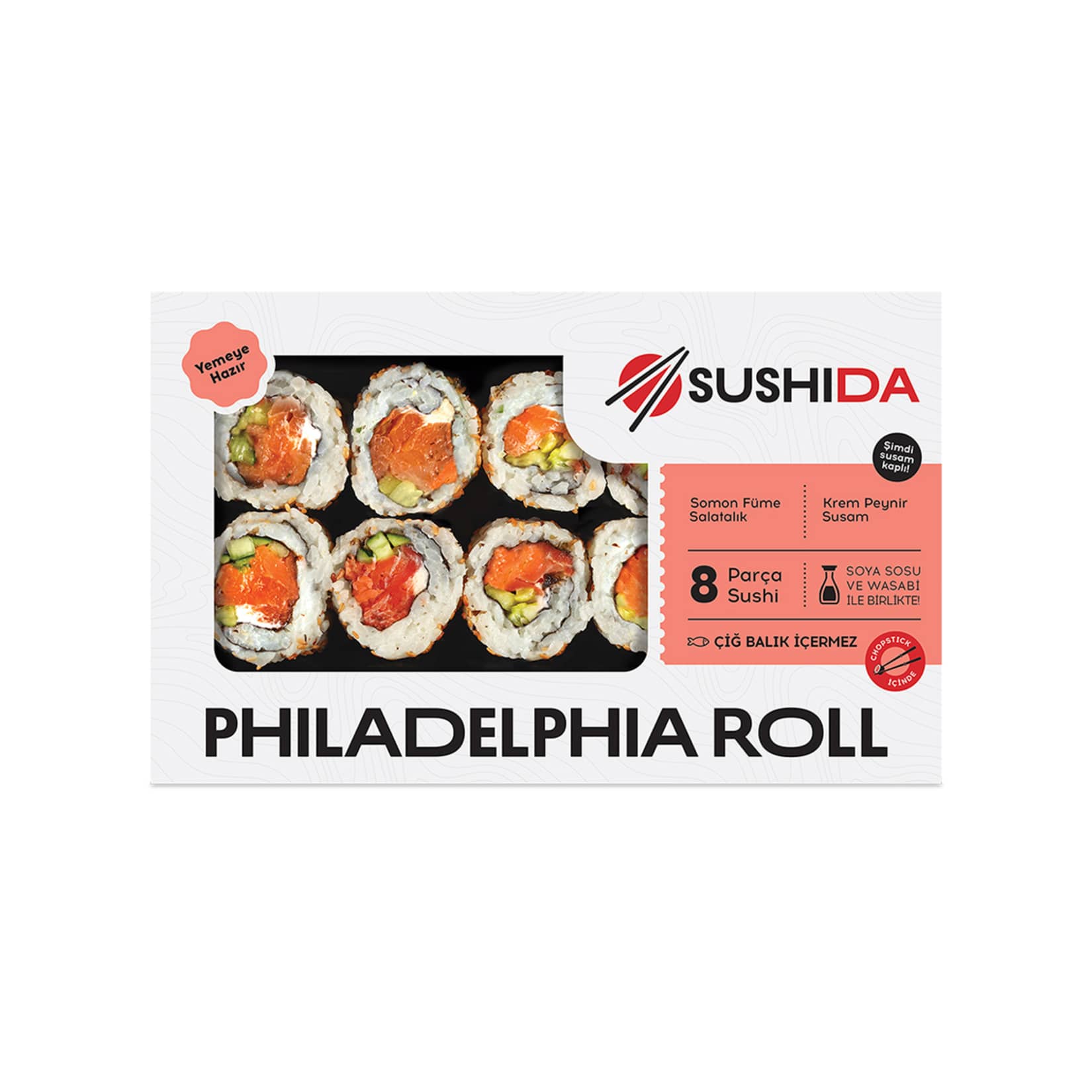 Sushida Philadelphia Roll 205 G