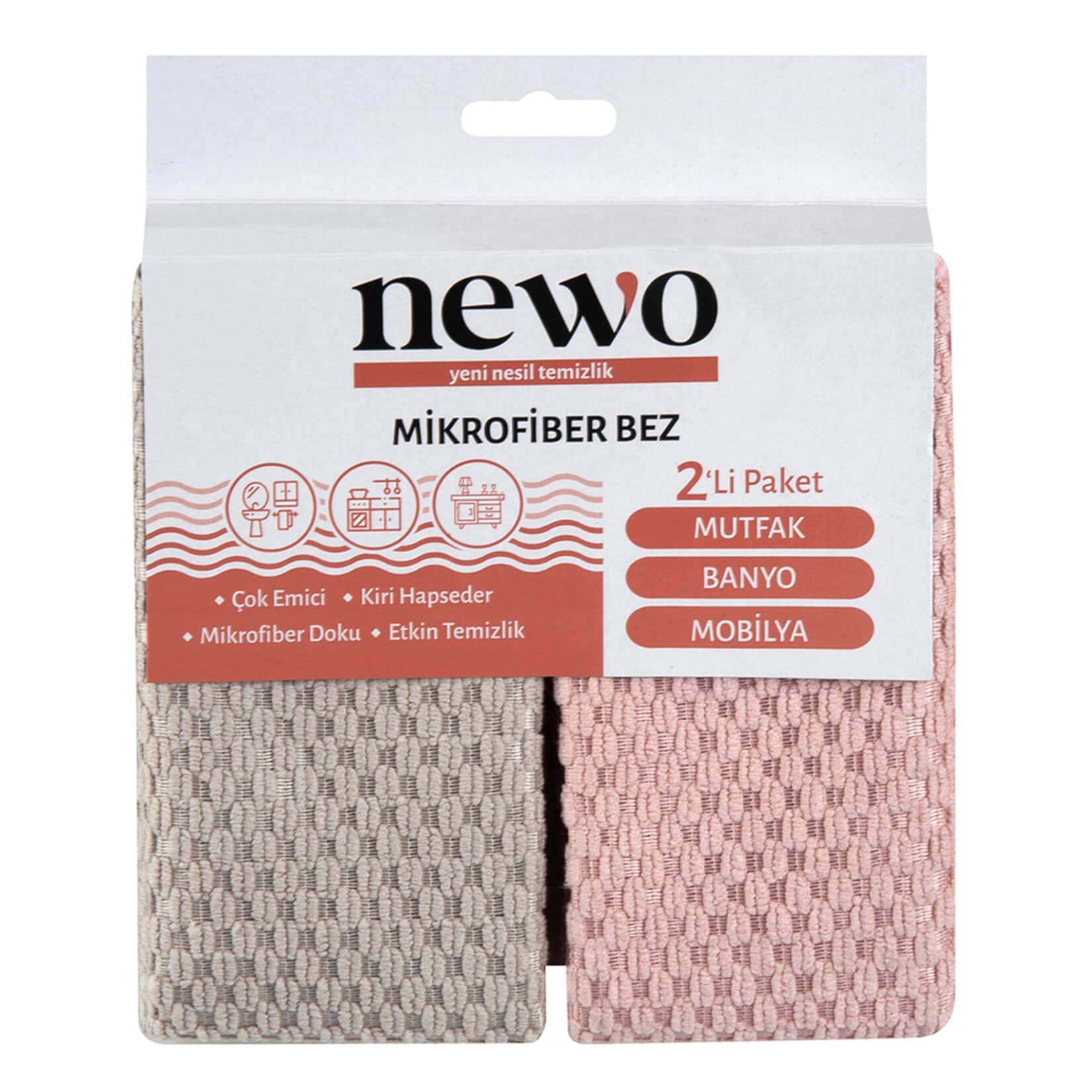 Newo Mikrofiber Bez 2'li