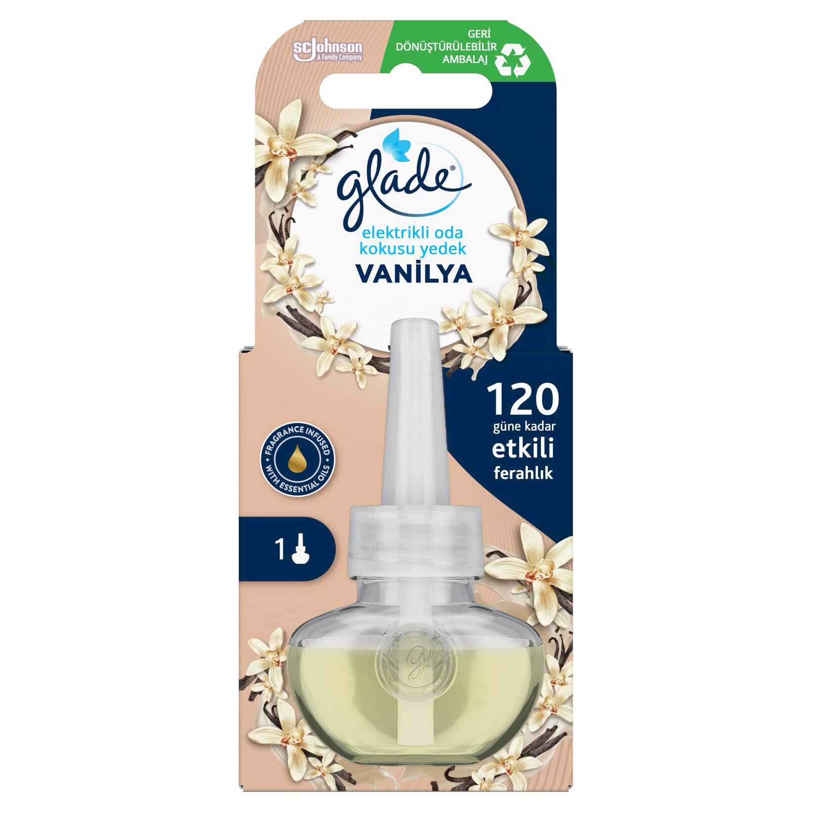 Glade Elektrikli Oda Kokusu  Vanilya Yedek 20 Ml