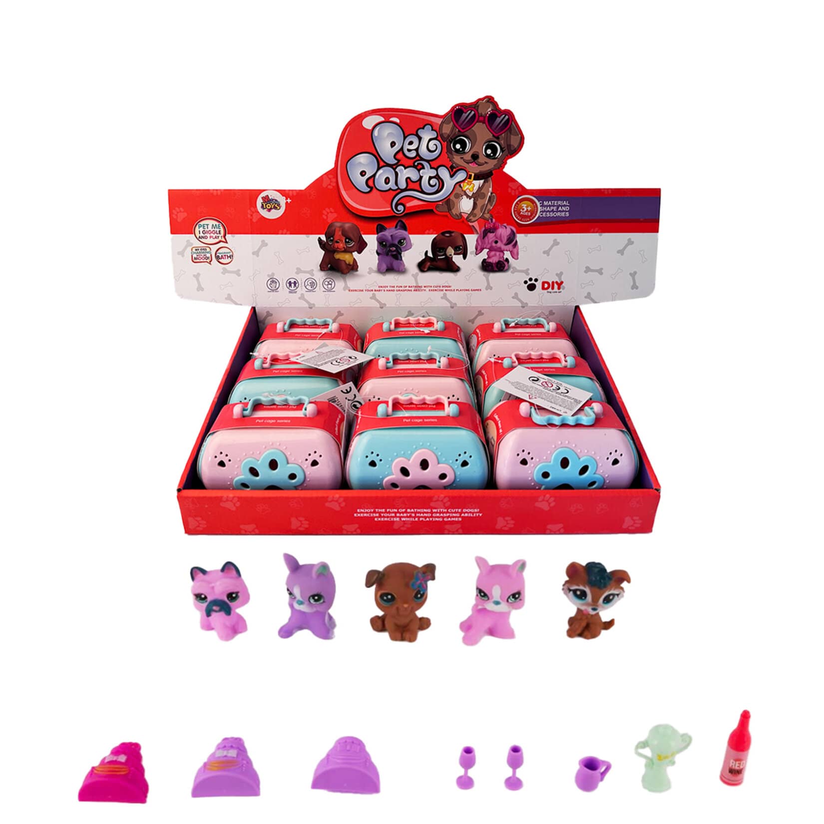 Mtoys Aksesuarlı Sepetli Evcil Hayvan(2929-11215)