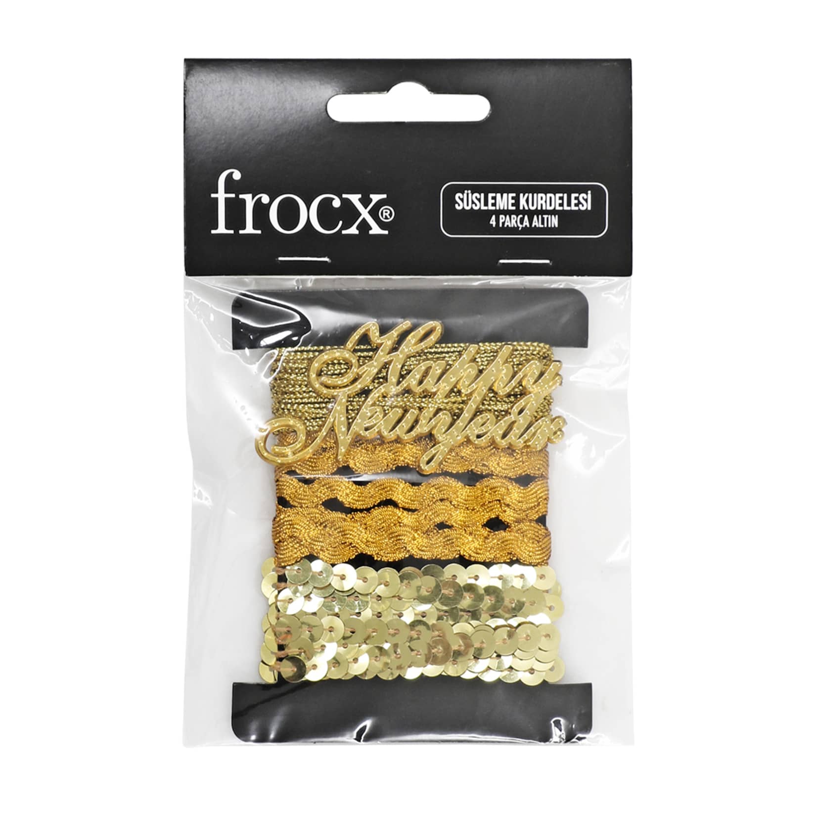 Frocx Süsleme Kurdelesi 4 Parça