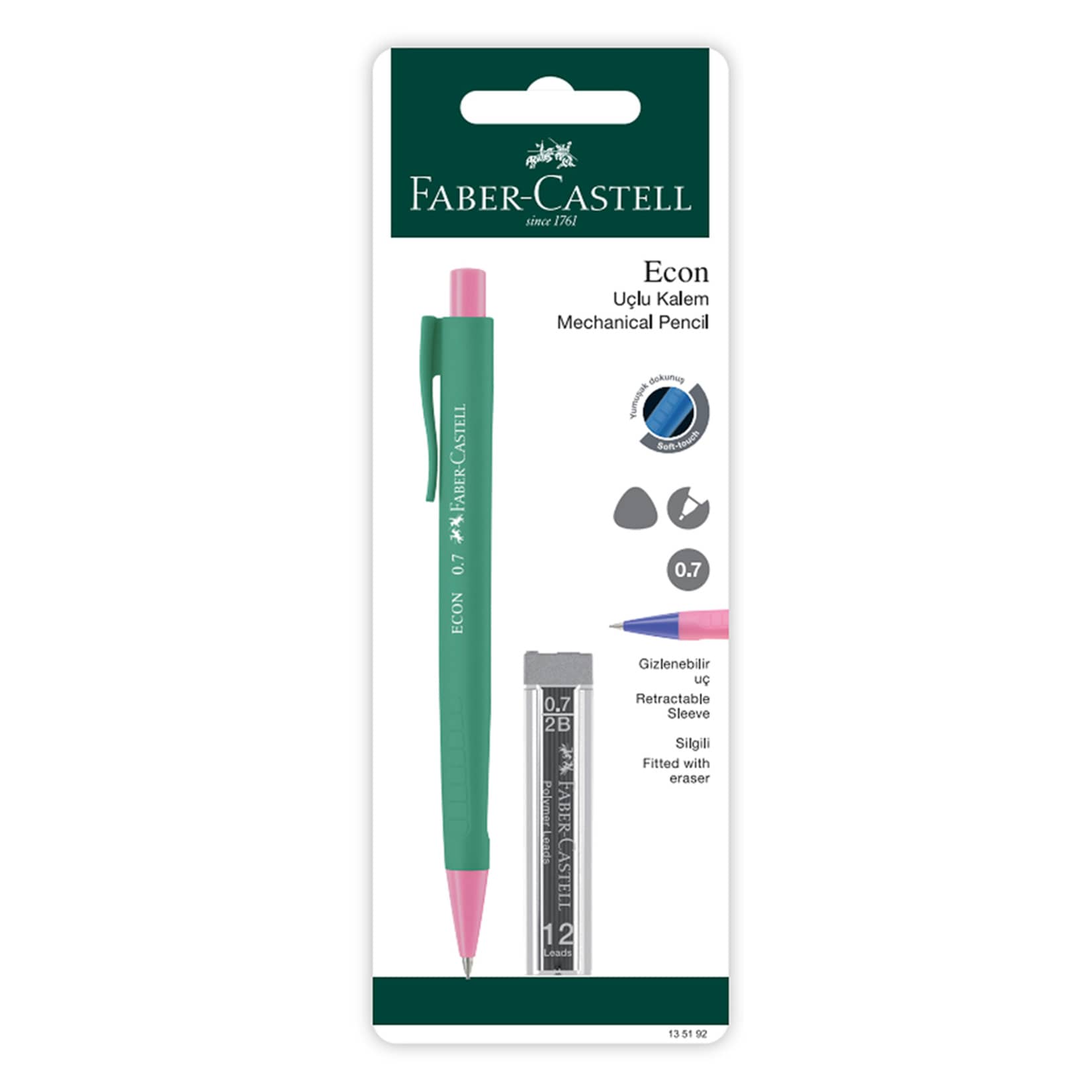 Faber Castell Soft Touch Combination Versatil + Min Set 0.7