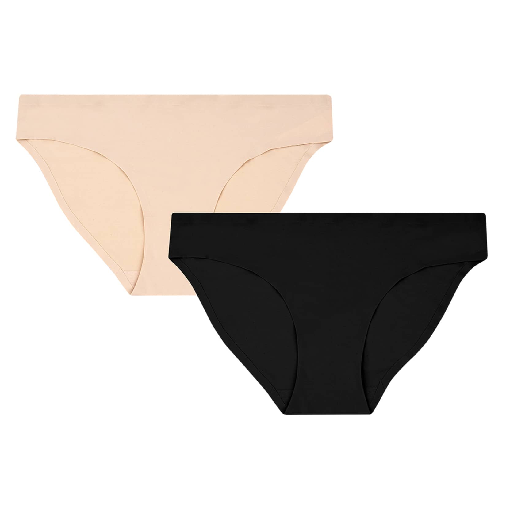 Body Pure 2'li Dikişsiz Lazer Kesim Slip M
