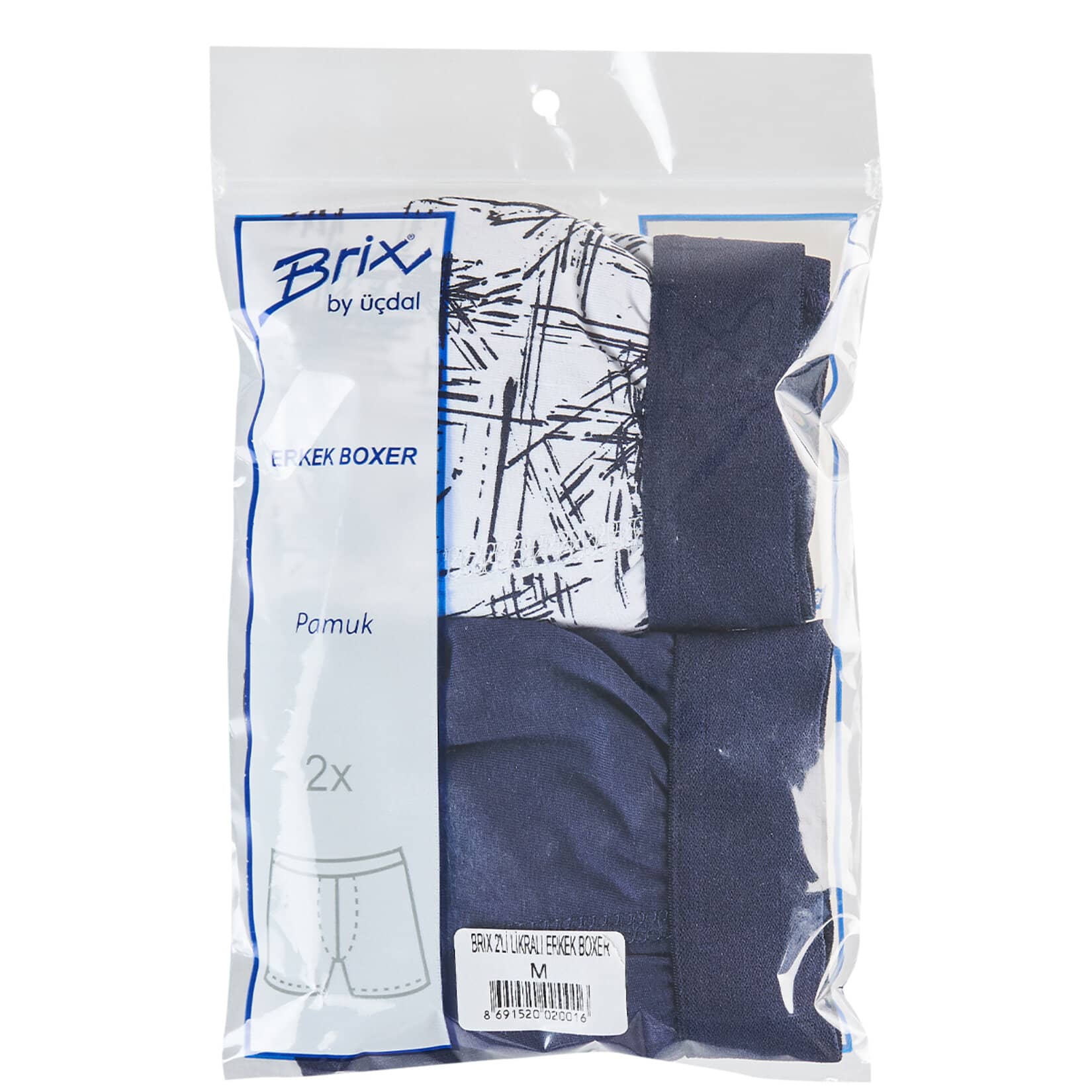Brix 2'li Erkek Boxer M