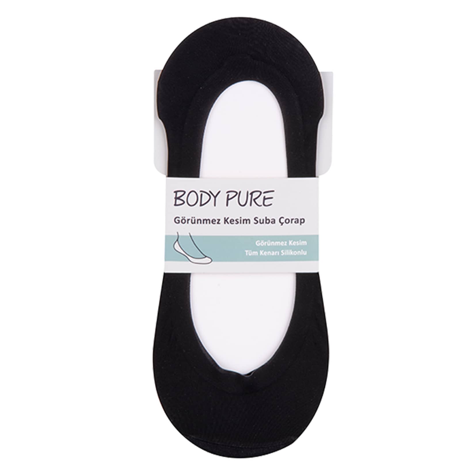 Body Pure Görünmez Kesim Suba Çorap