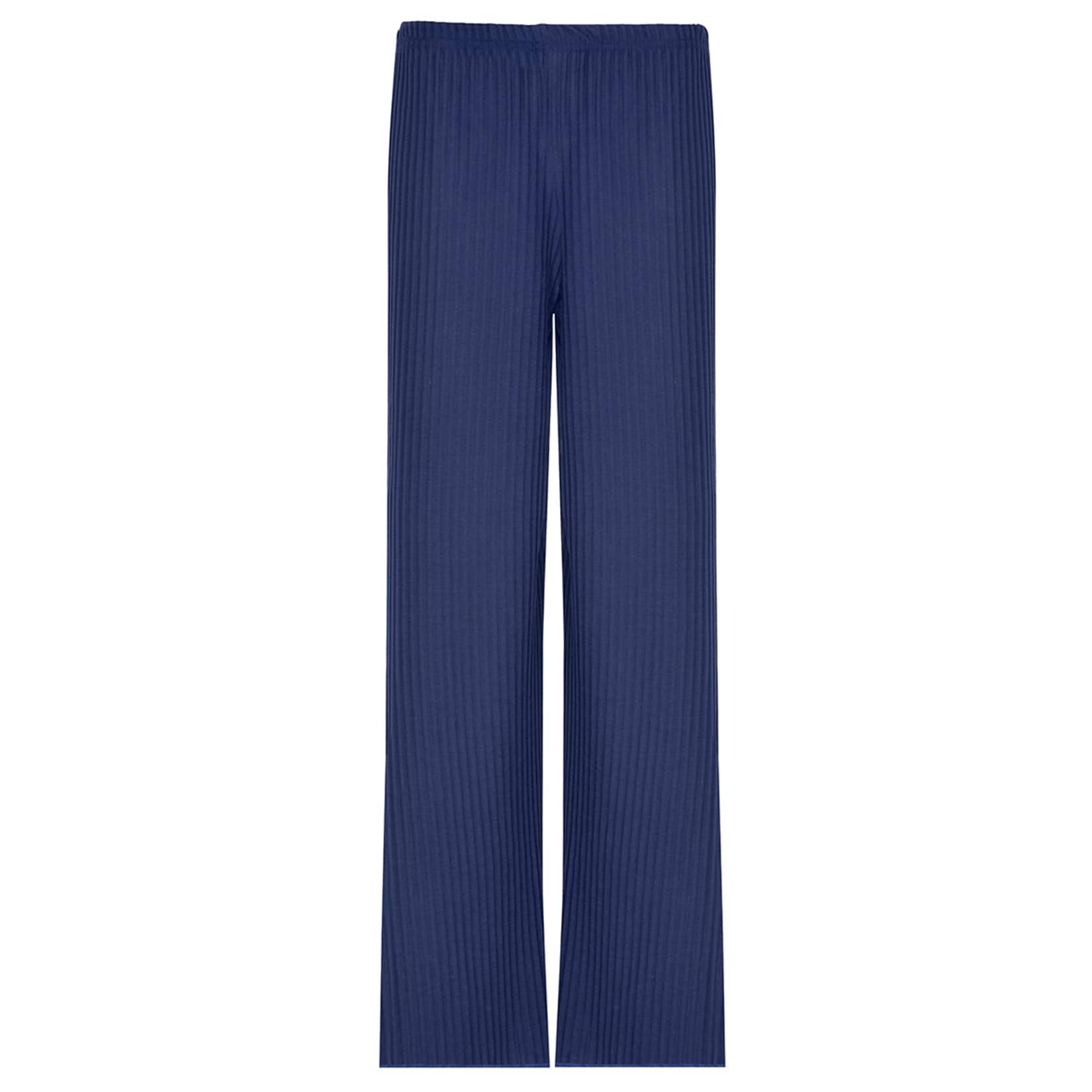 S-Design Fitilli Kadın Pantolon Lacivert M