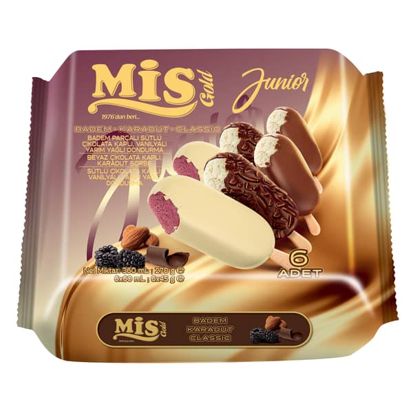 Mis Gold Mini Badem Karadut 360 ml