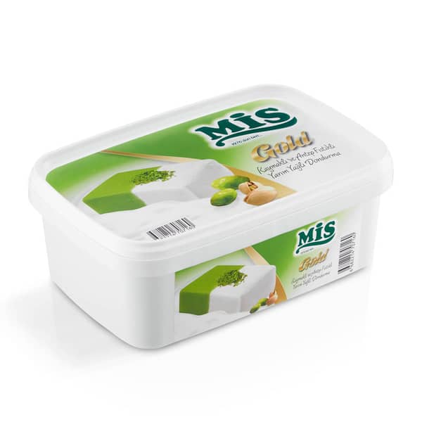Mis Gold Kaymak Fıstık Yarım Yağlı Dondurma 1 l