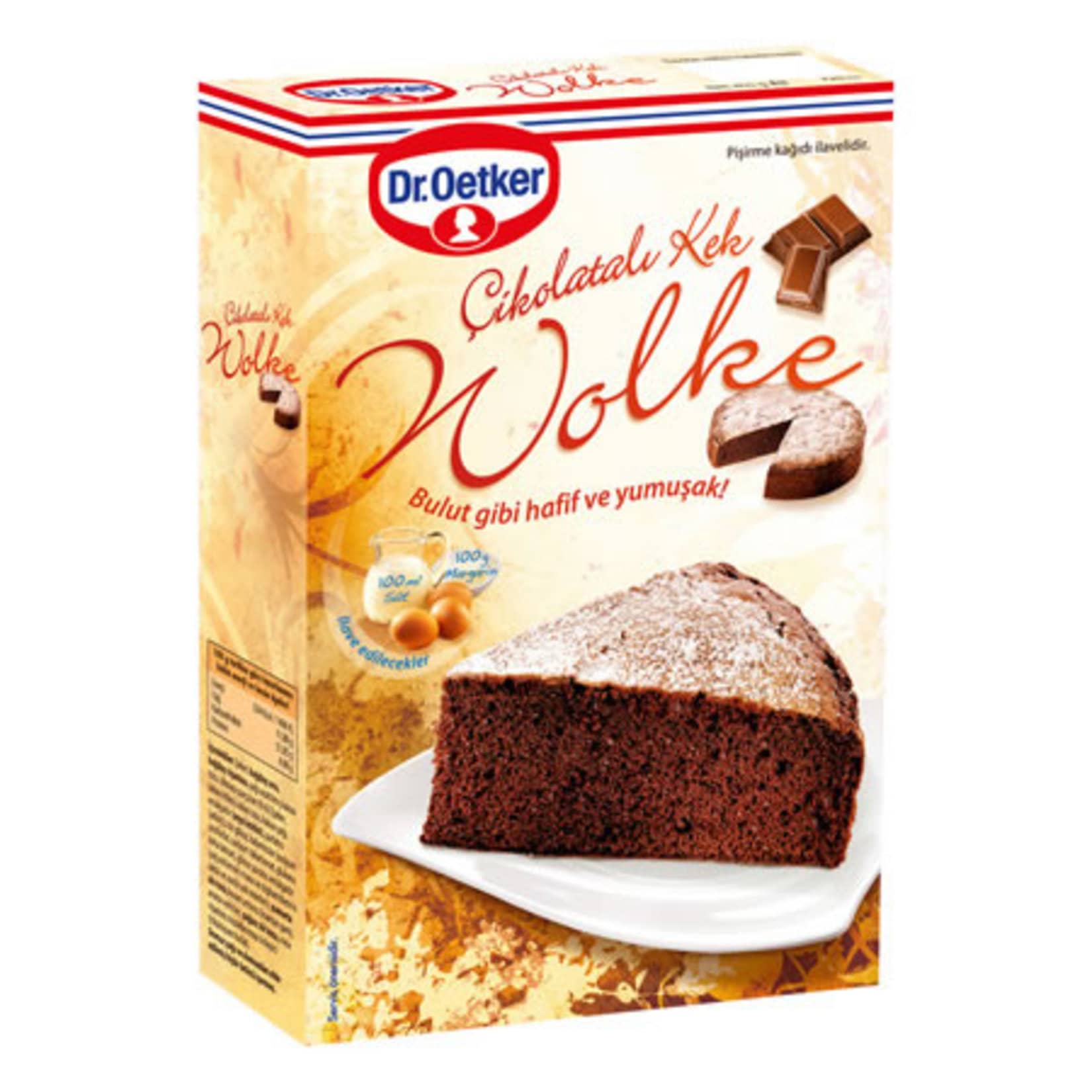 Dr.Oetker Wolke Çikolatalı Kek Karışımı 455 g