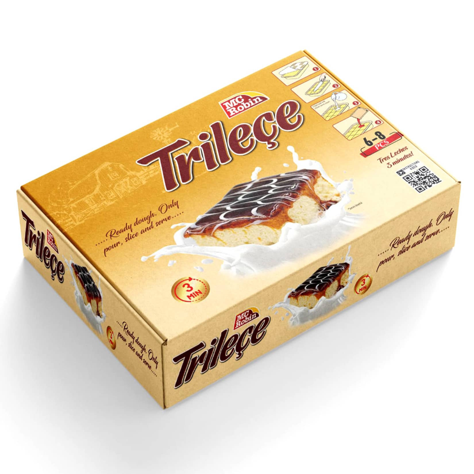 Mc Robin Trileçe Keki Karamel Sosu 400 g