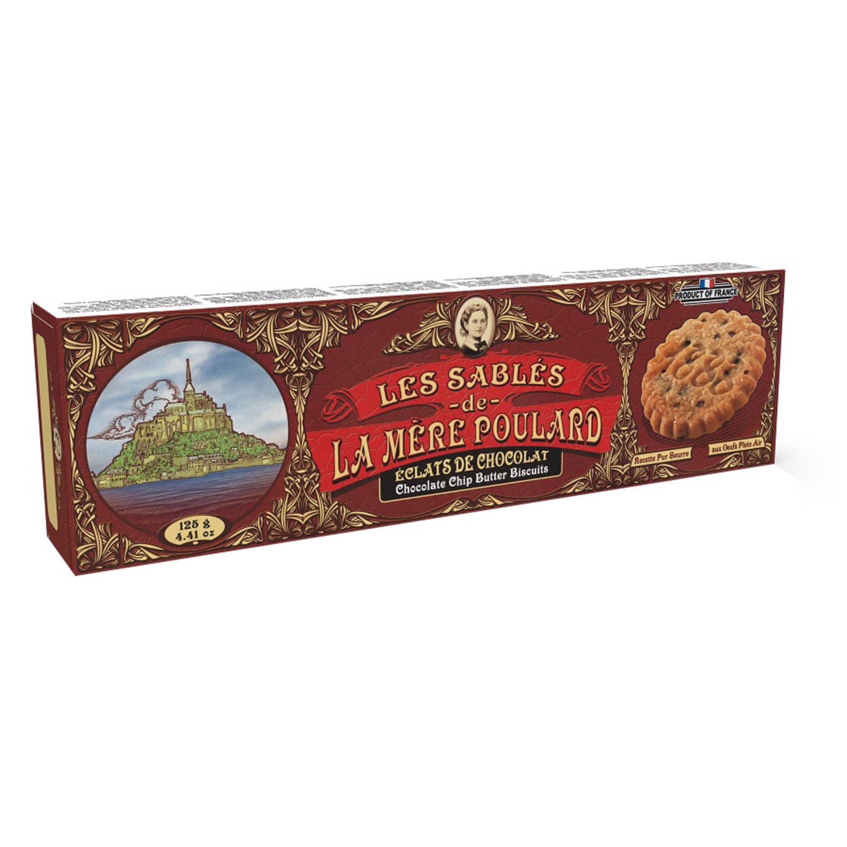 La Mere Poulard Bitter Çikolatalı Bisküvi 125 G