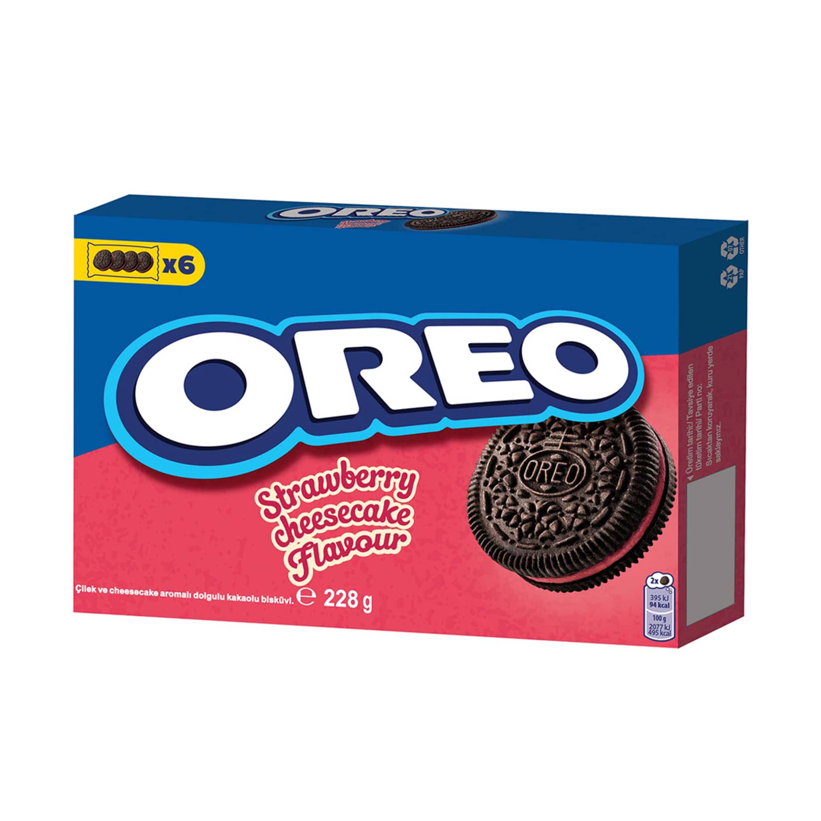 Oreo Strawberry 228 g