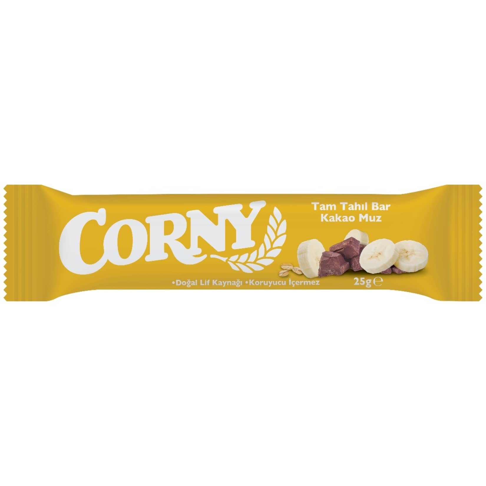 Corny Kakao Muz Tam Tahıl Bar 25 G