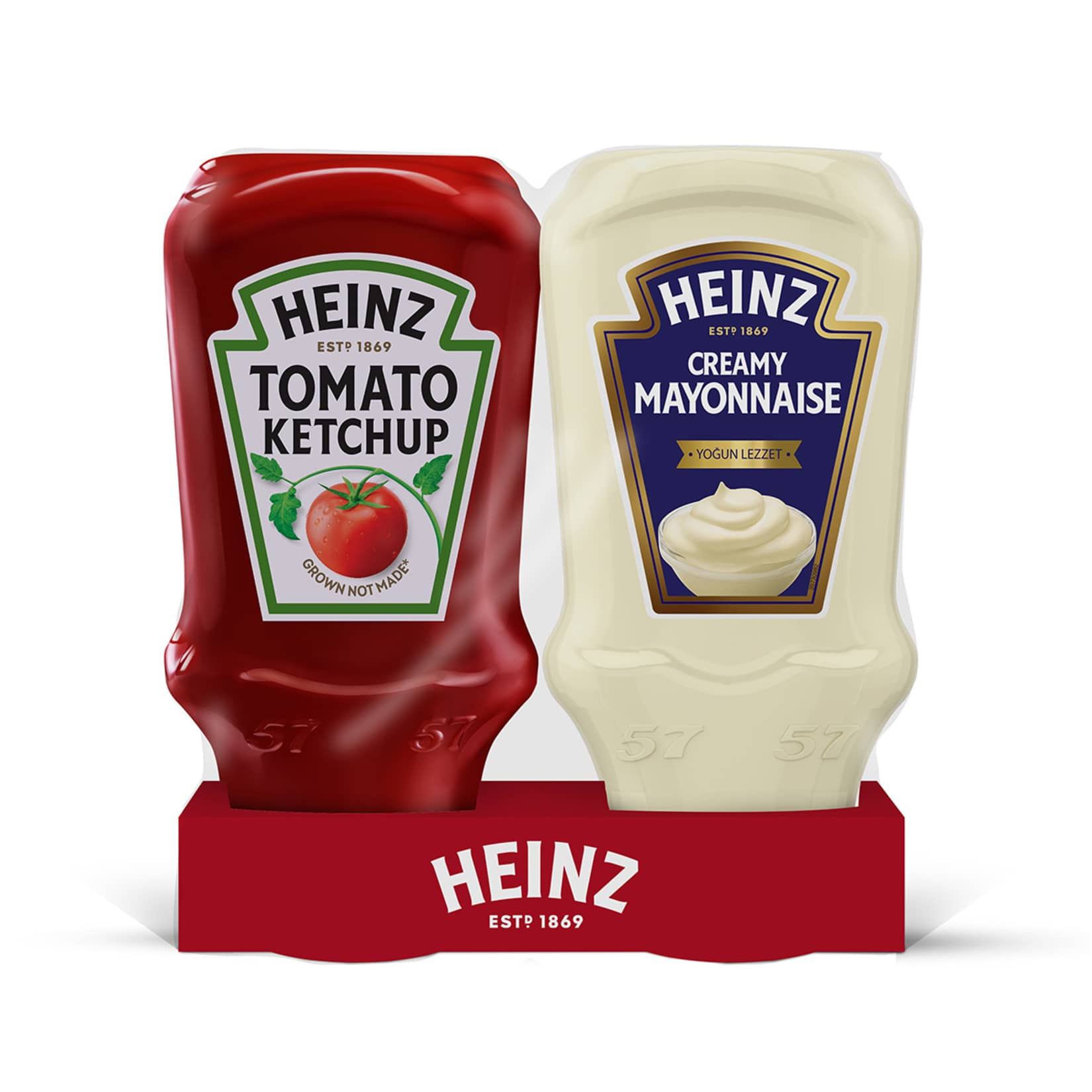 Heinz Ketçap 375 g + Mayonez 330 g İkili Set
