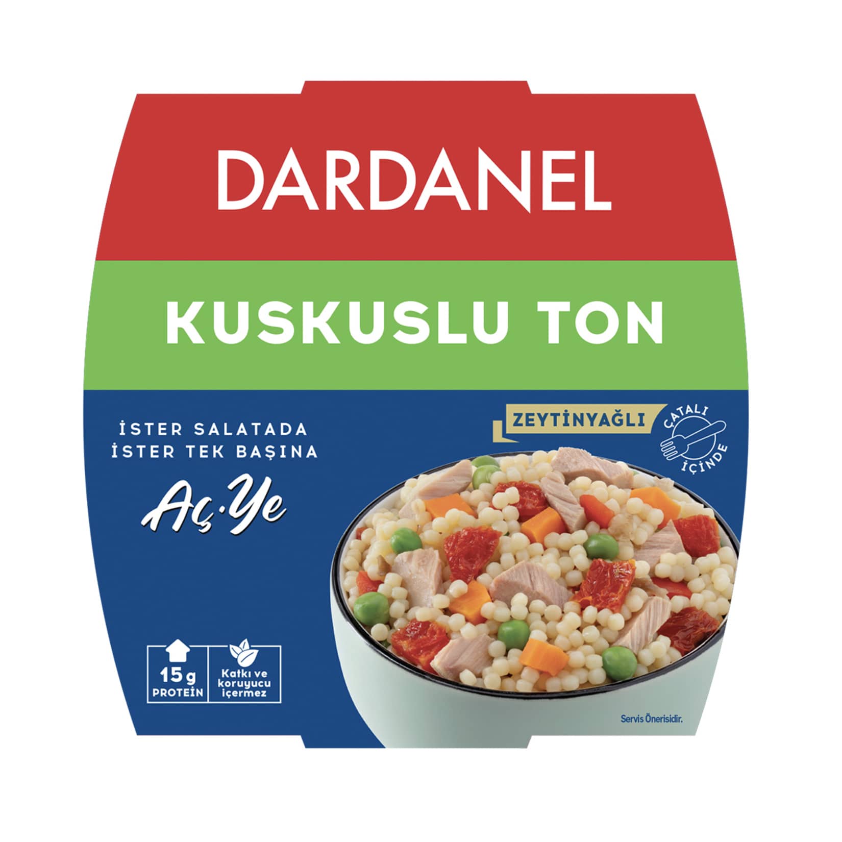 Dardanel Kuskuslu Ton Aç-Ye 160 g