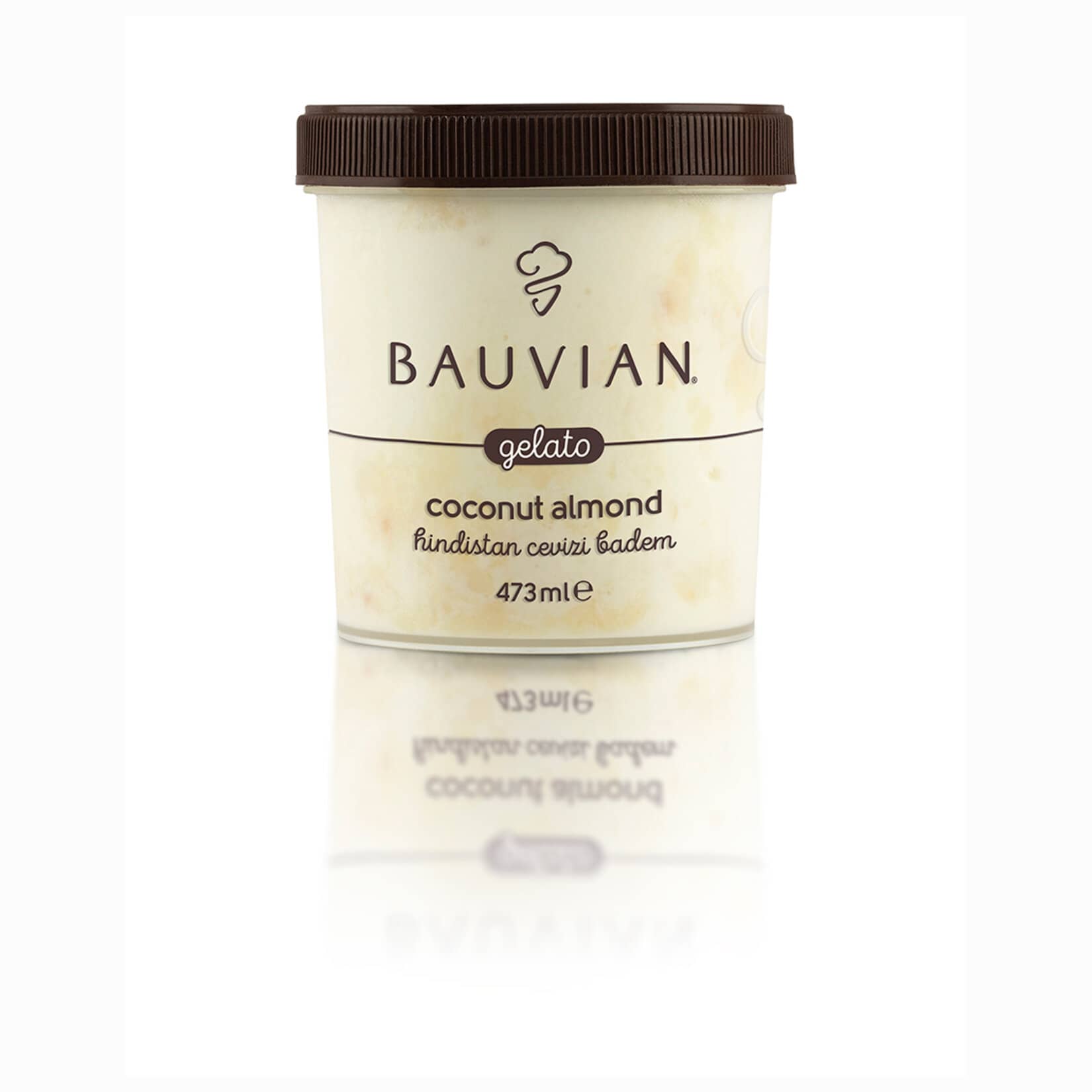 Bauvian Bademli Hindistan Cevizli Dondurma 473 ml