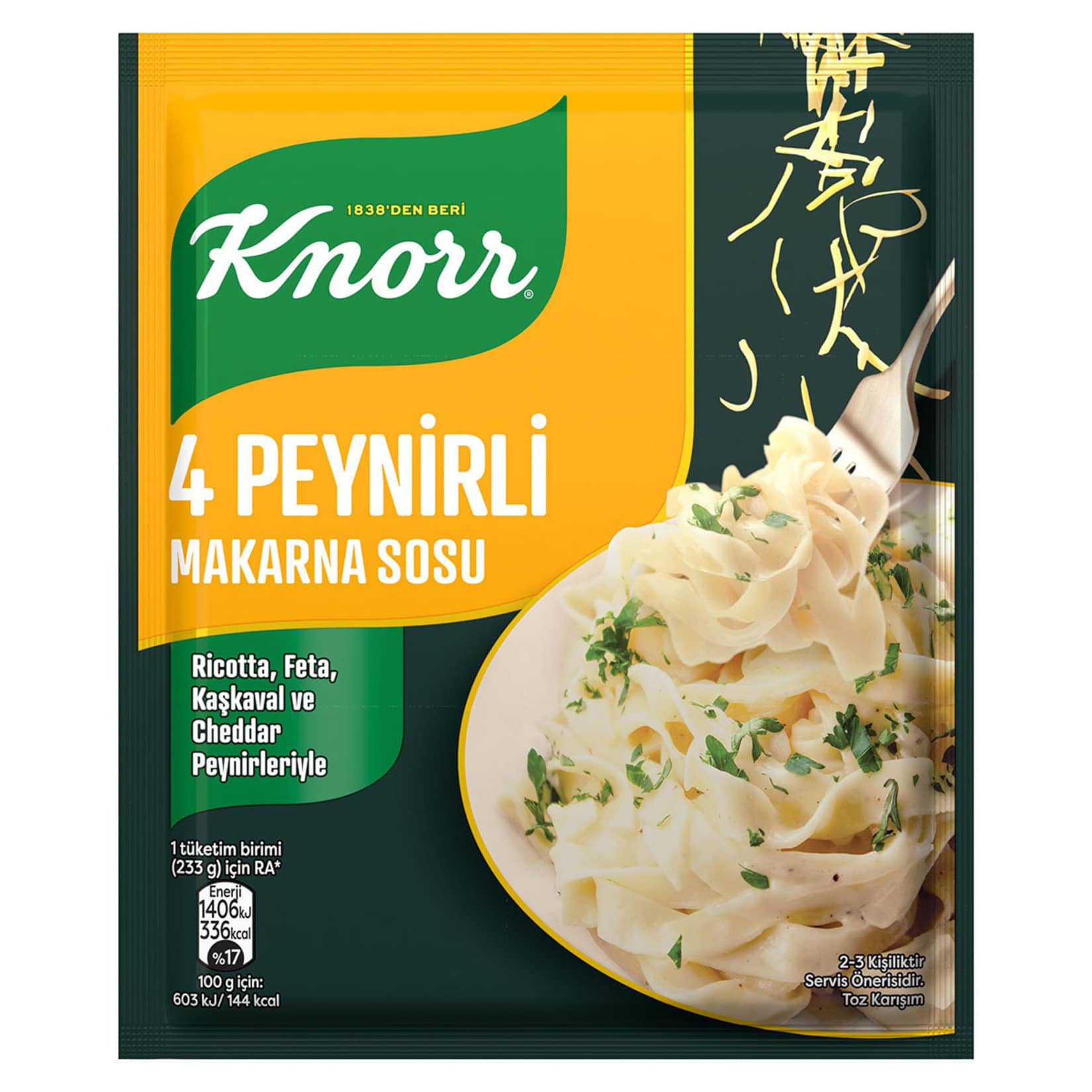 Knorr 4 Peynirli Makarna Sosu 50 g