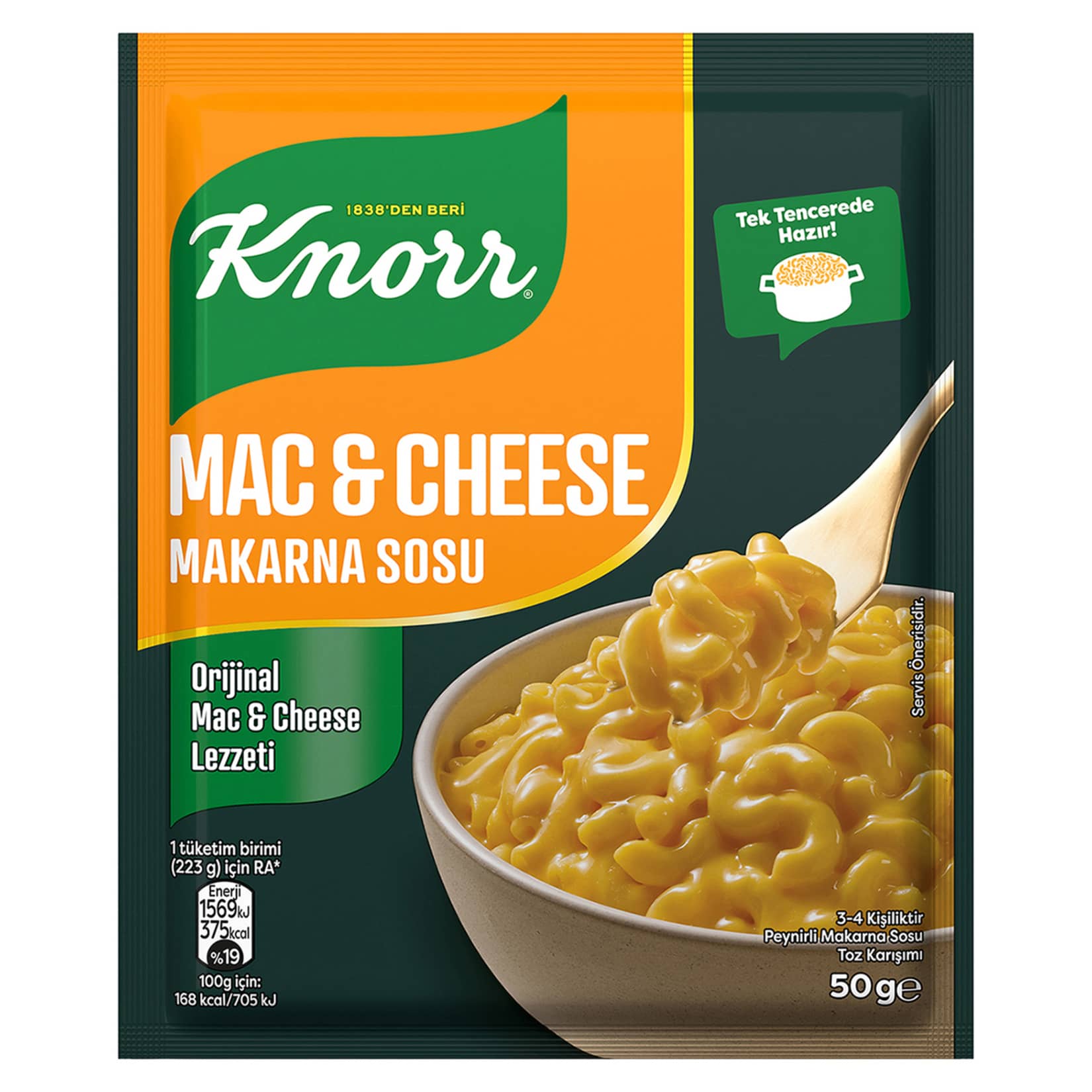 Knorr Mac & Cheese Makarna Sosu 50 g