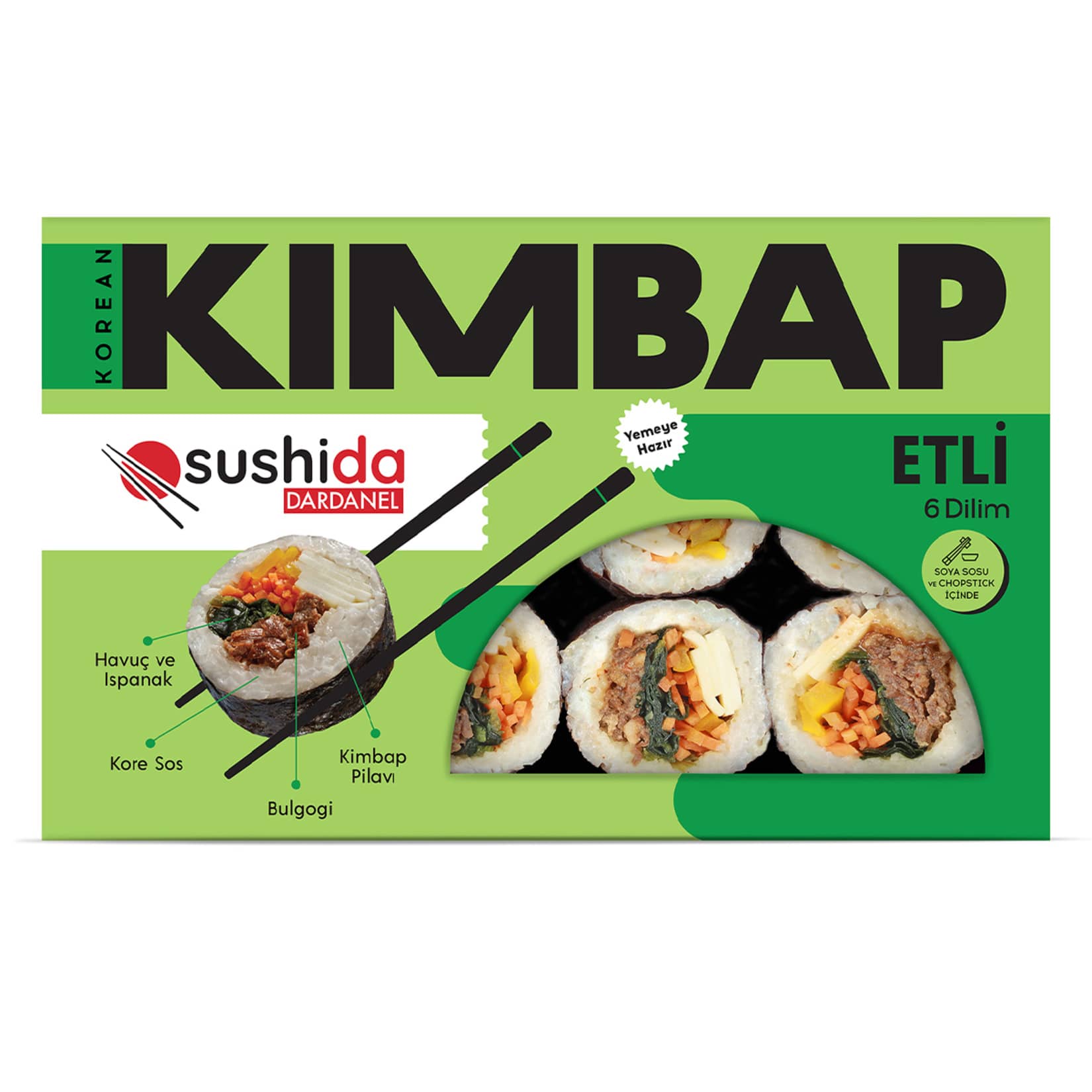 Sushida Etli Kimbap 200 G