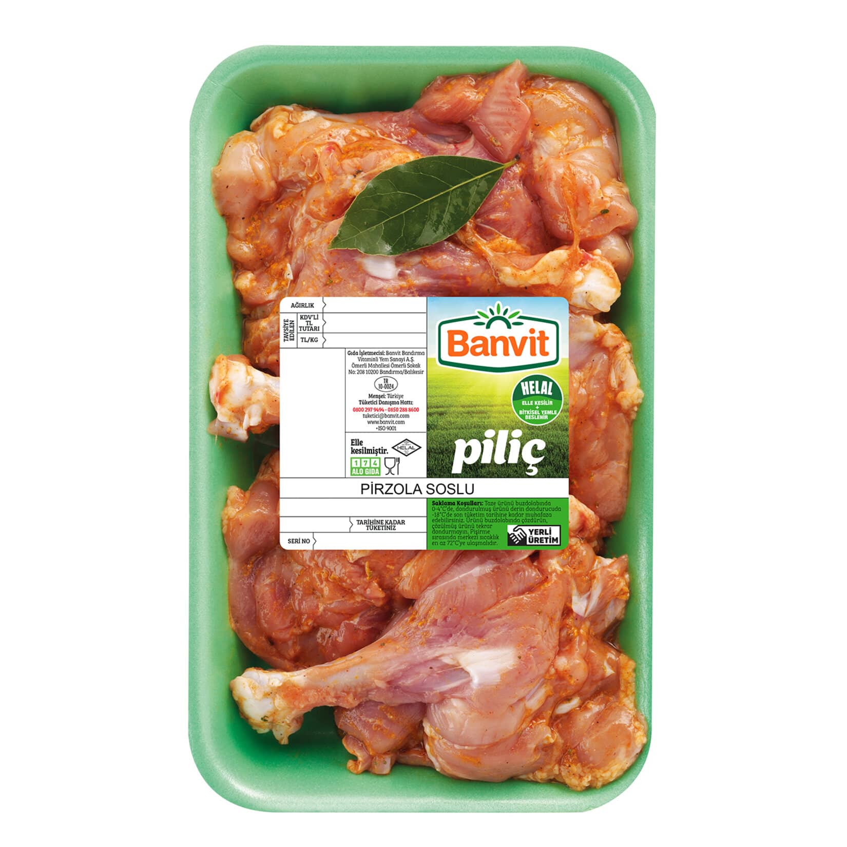 Banvit Soslu Piliç Pirzola