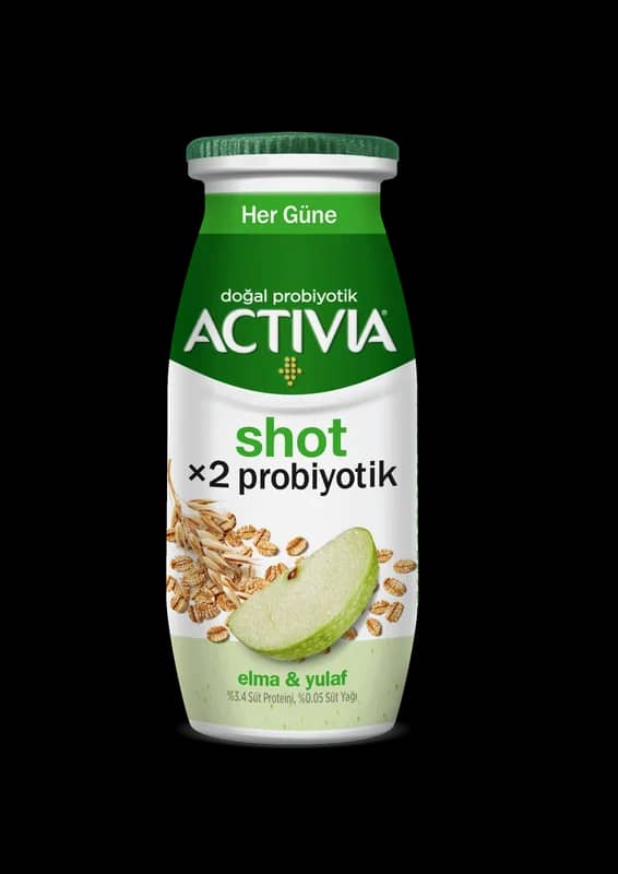 Activia Probiyotik Shot Elmalı & Yulaflı 80 ml
