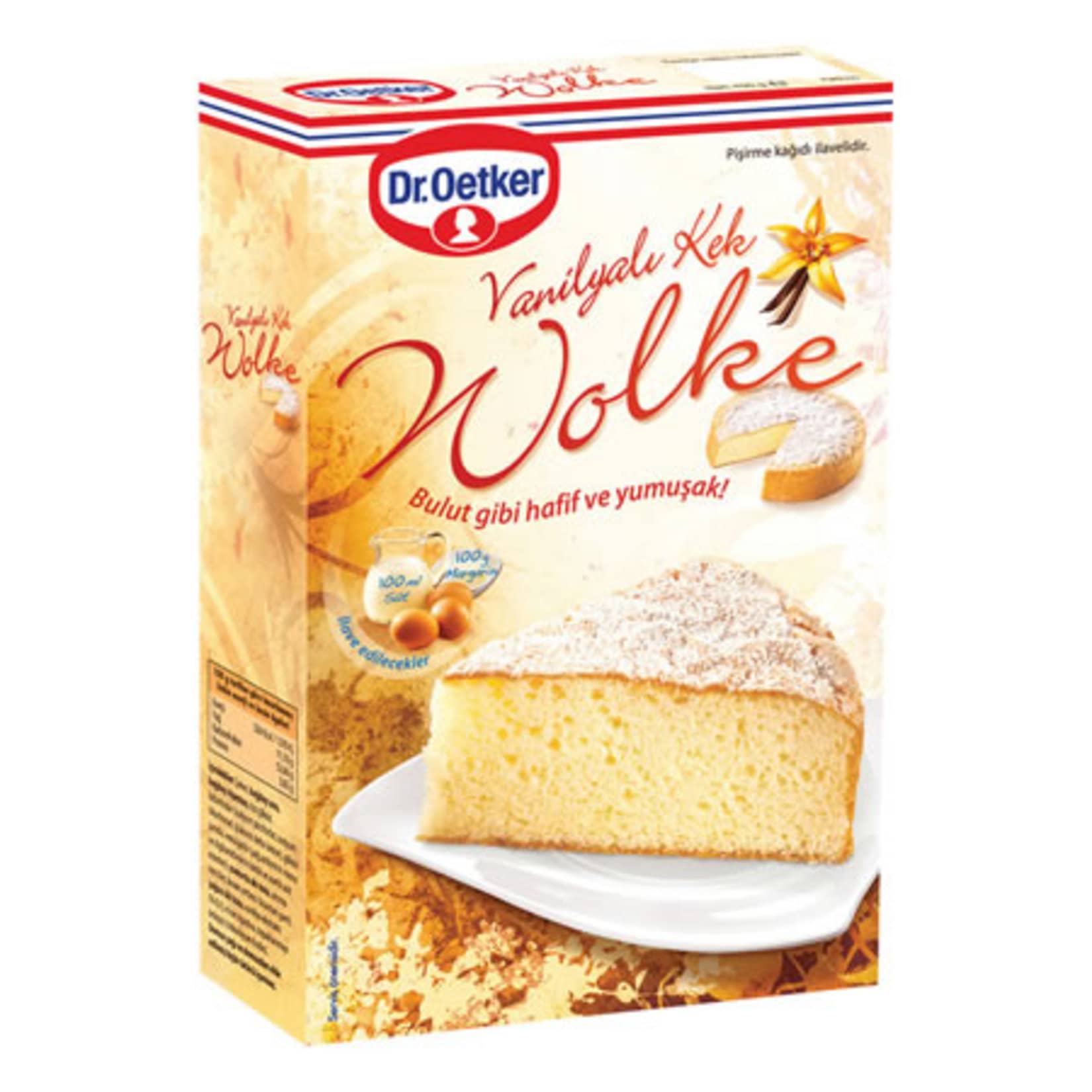Dr. Oetker Wolke Limonlu Vanilyalı Karışımı