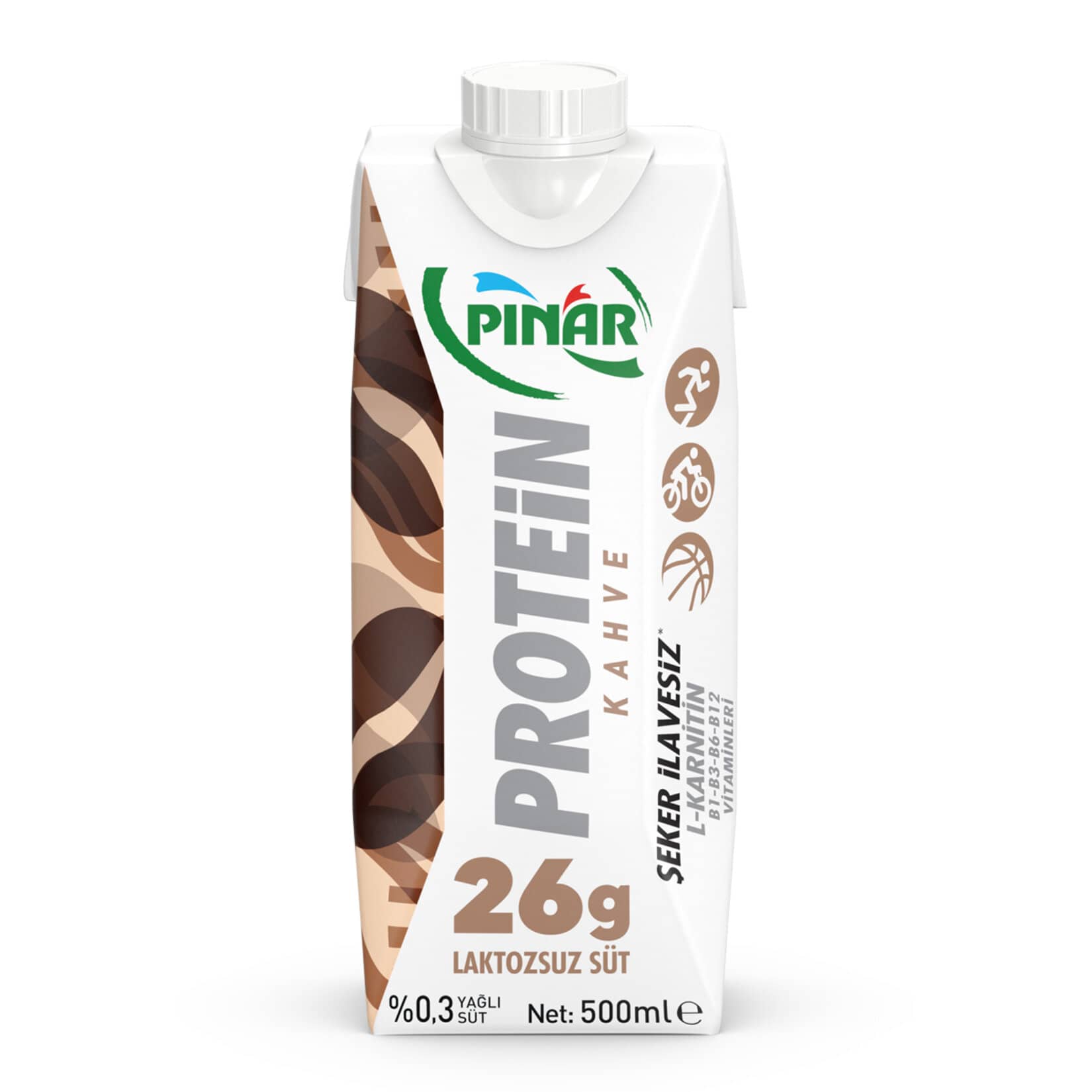 Pınar Protein Kahveli Süt 500 ml