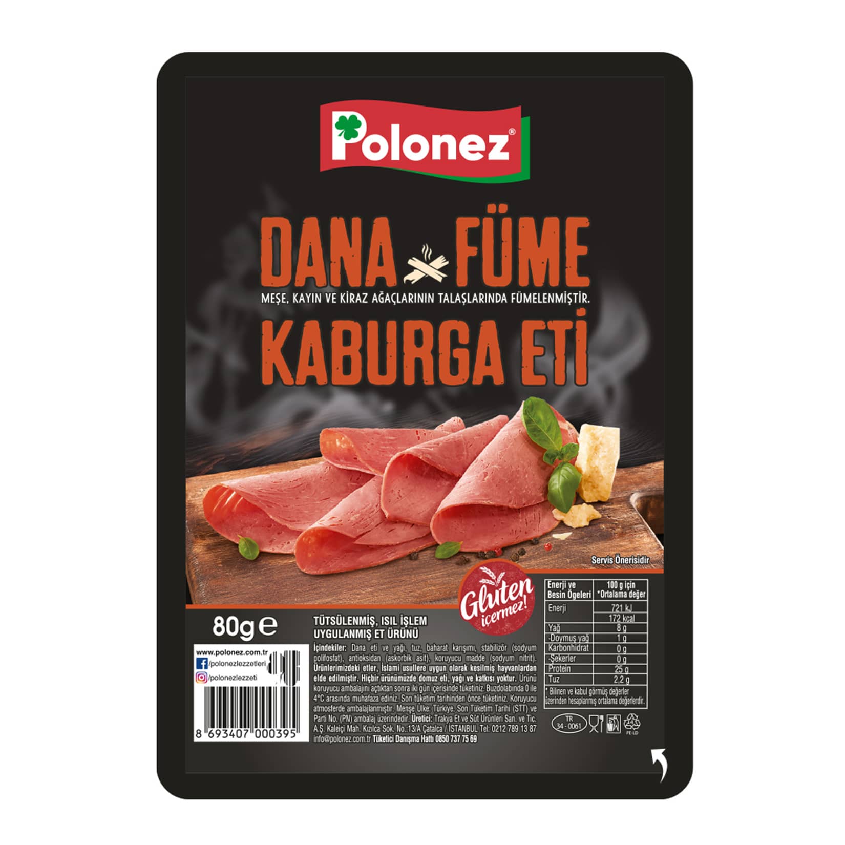 Polonez Füme Kaburga Eti